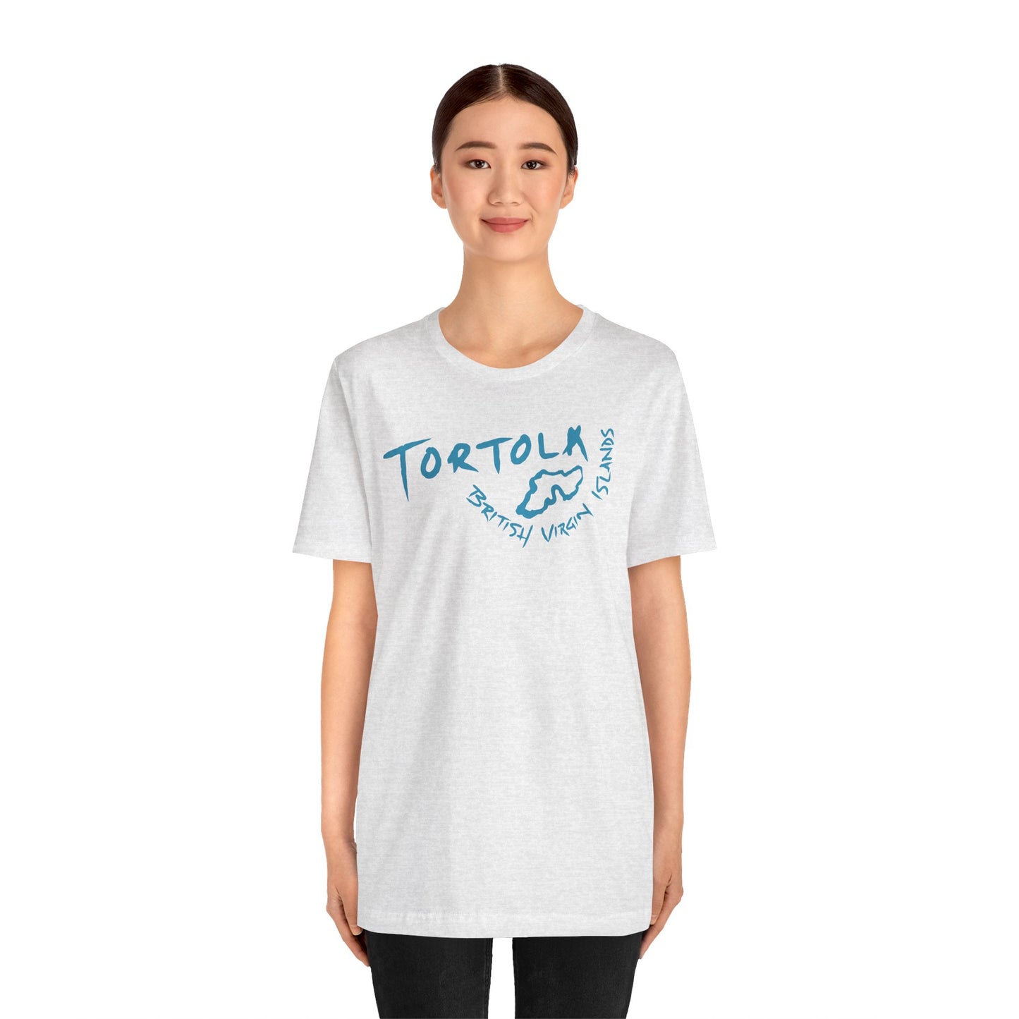 "Tortola - Island Outline" S/S Tee
