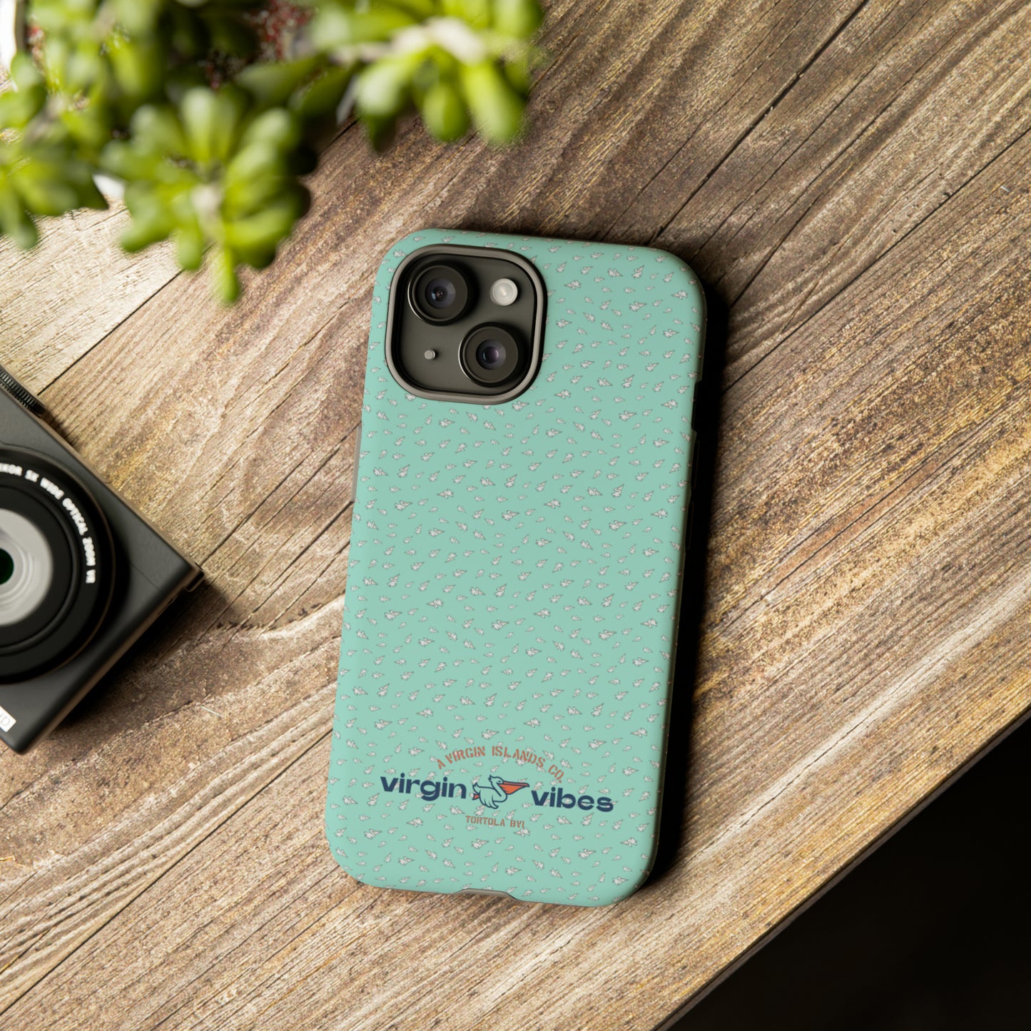 "Virgin Vibes | BVI" iPhone 15 Tough Case