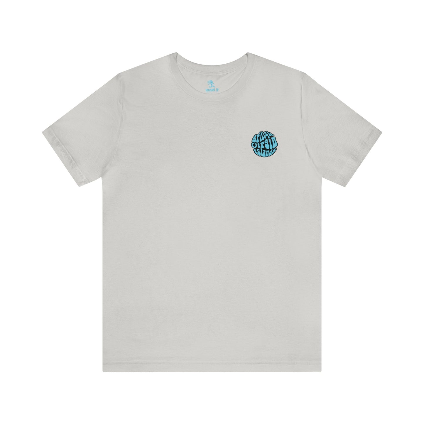 "BVI Bubble - Island Names" (Outline) Unisex S/S Tee