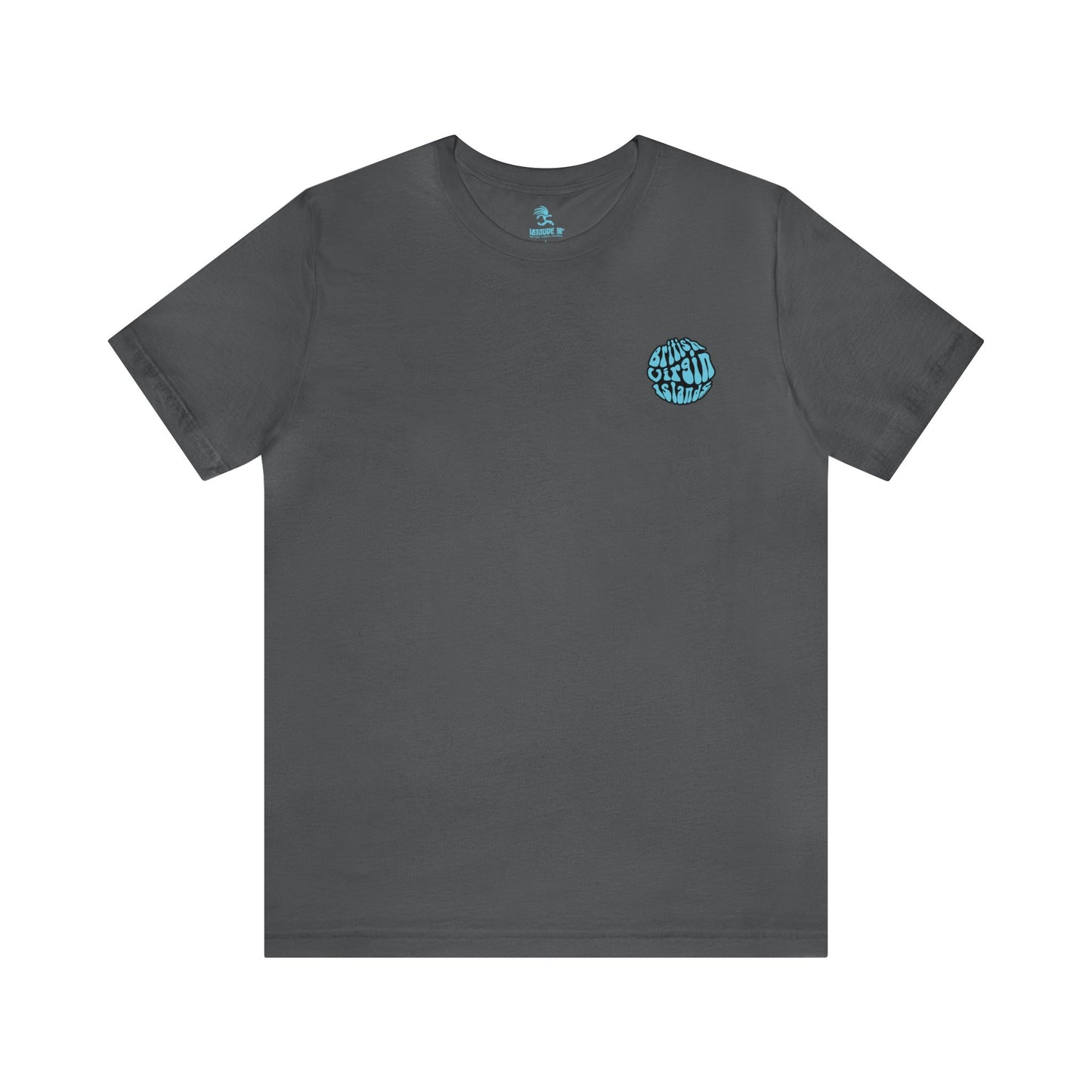 "BVI Bubble - Island Names" (Outline) Unisex S/S Tee