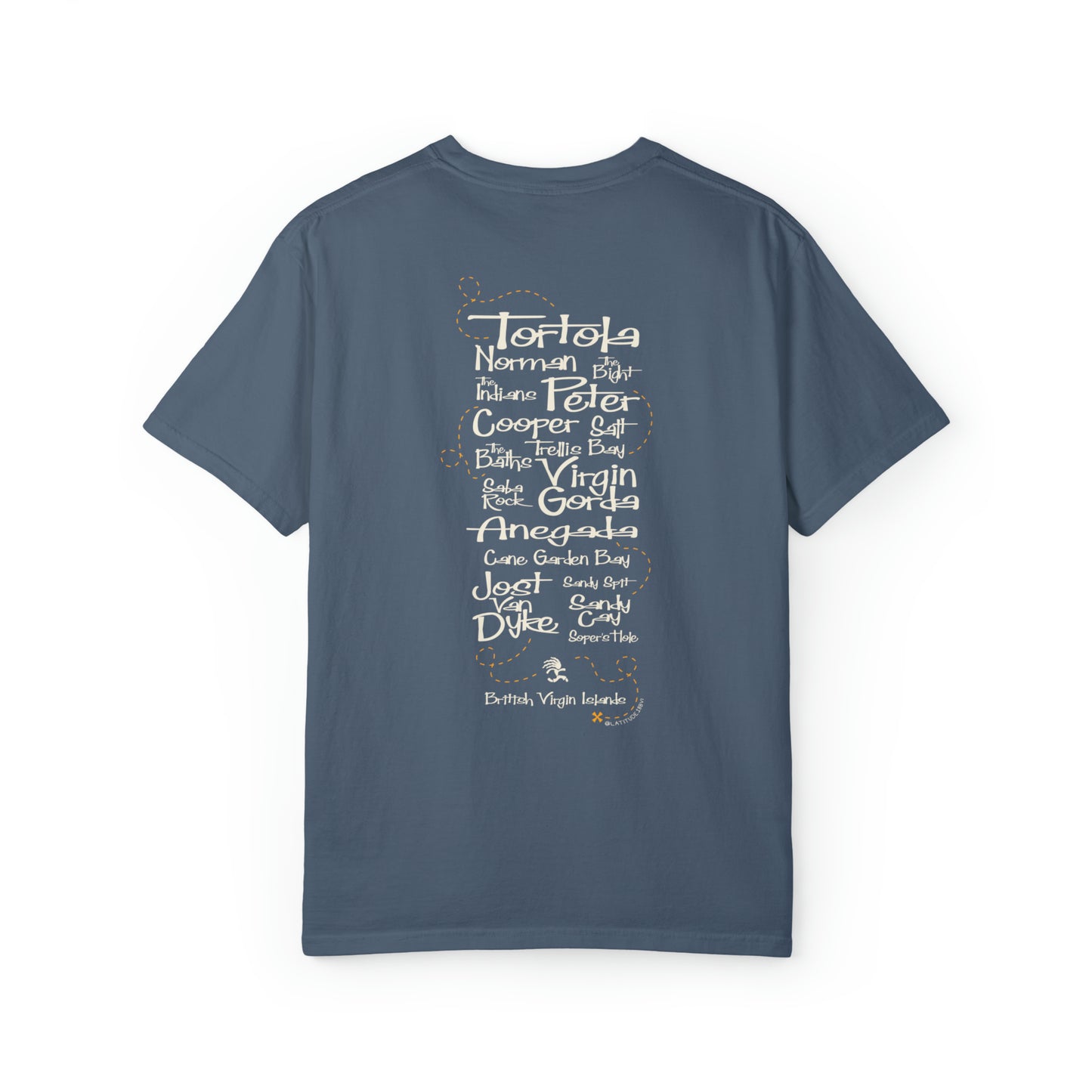"Dinghy Captain" Unisex S/S Garment-Dyed T-shirt