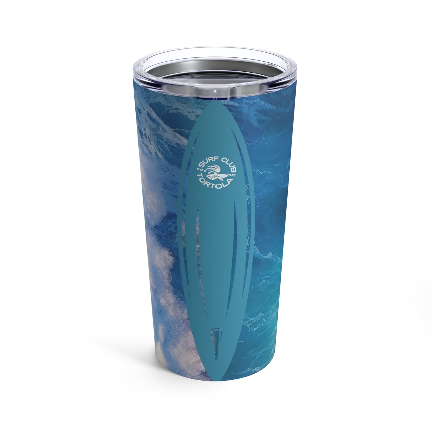"Surf Club Tortola" SS Tumbler 20oz