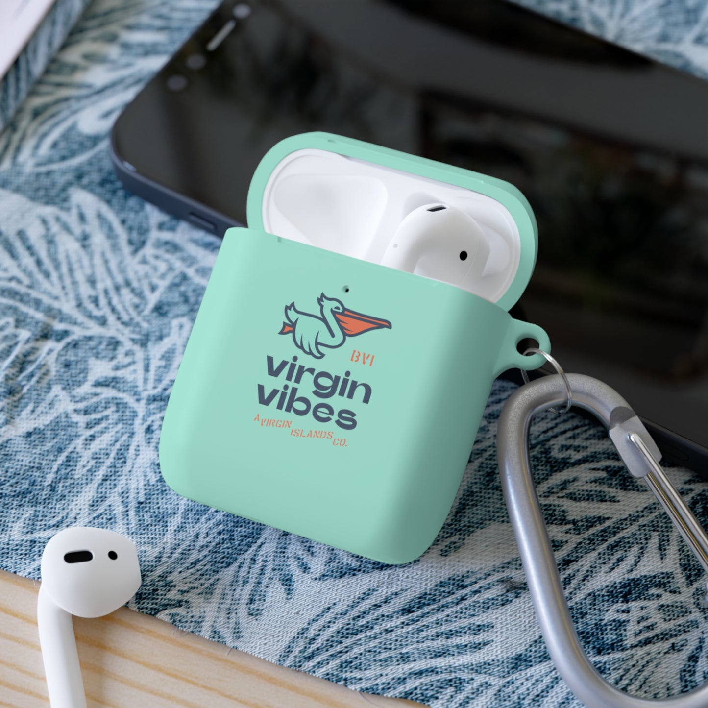 "Virgin Vibes | BVI” AirPods and AirPods Pro Case Cover