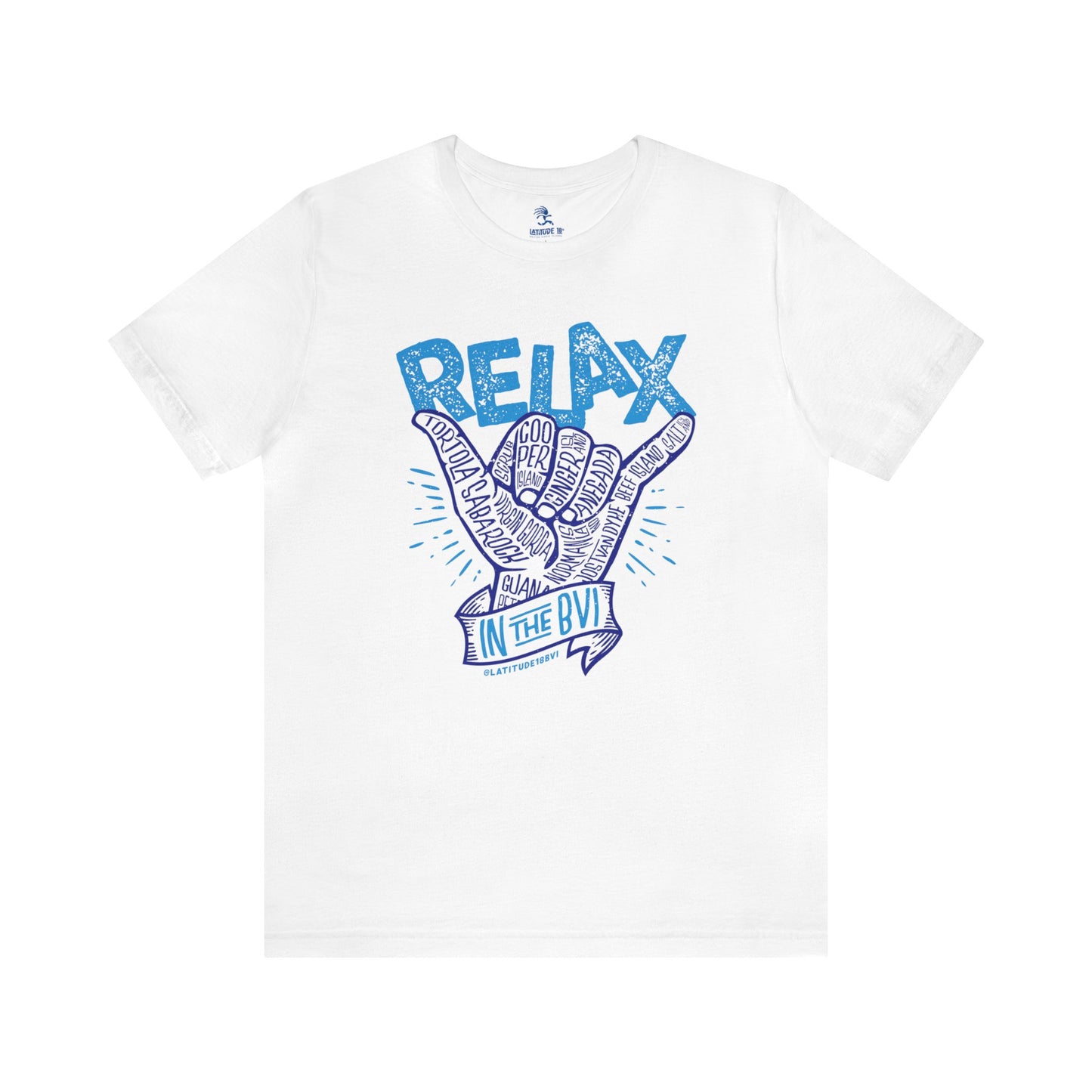 "Relax in the BVI" Unisex S/S Tee