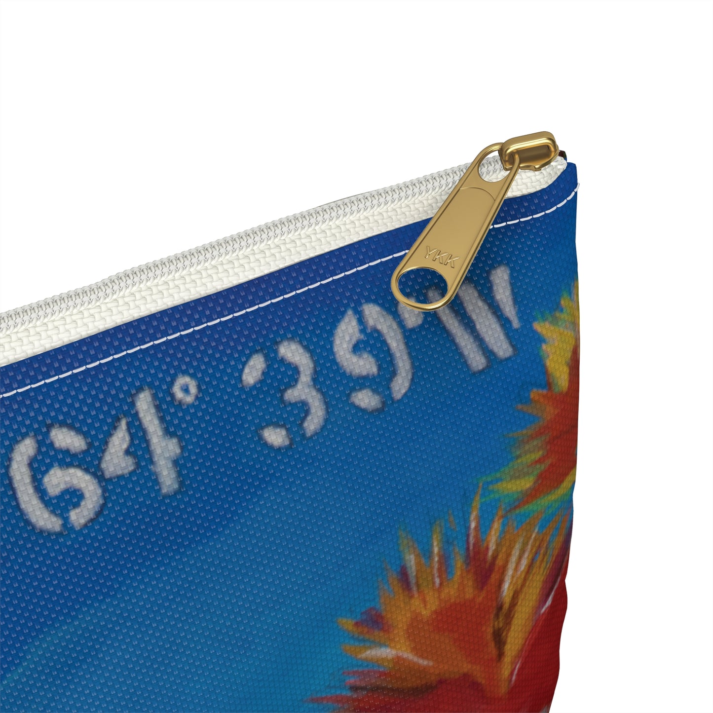 "BVI Beach Vibes" by Jim McManus Accessory Pouch