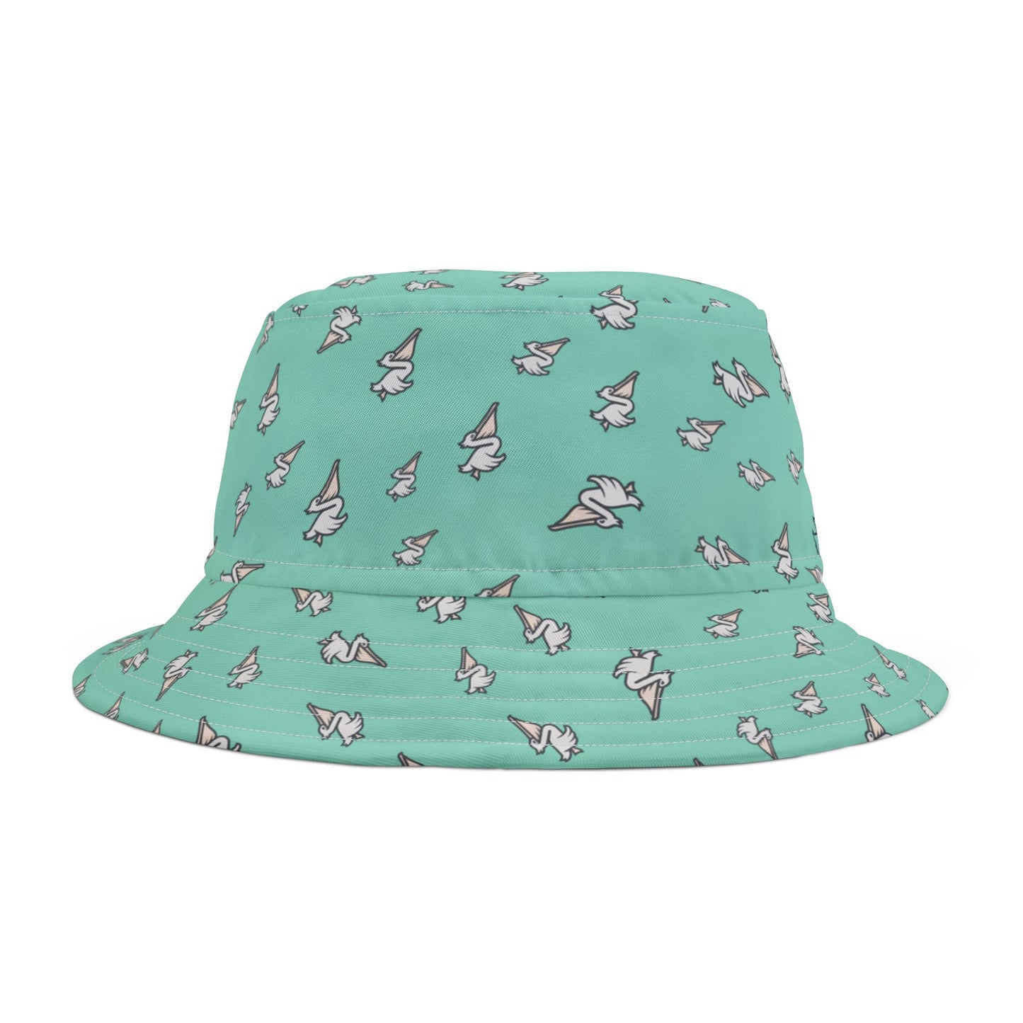 "Virgin Vibes - Swirly Birds" Bucket Hat