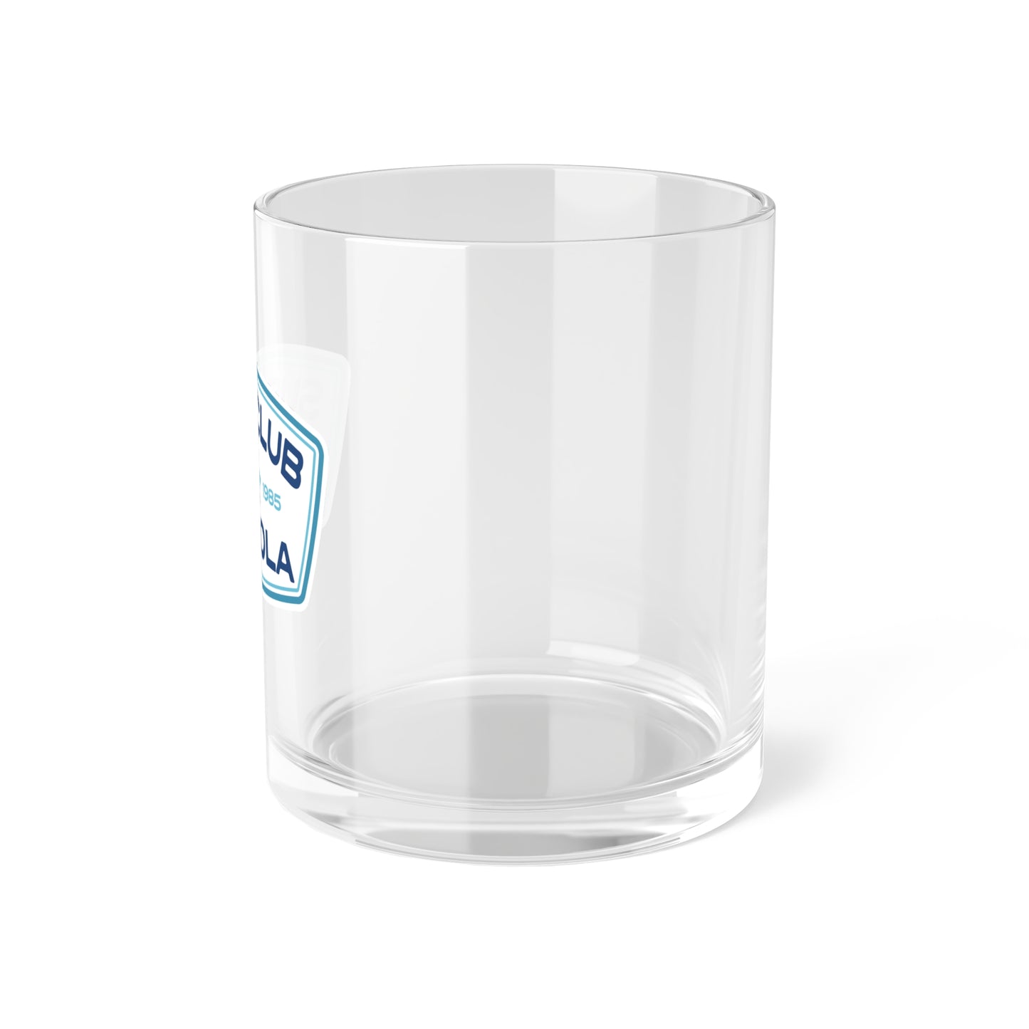 "Surf Club Tortola" Bar Glass