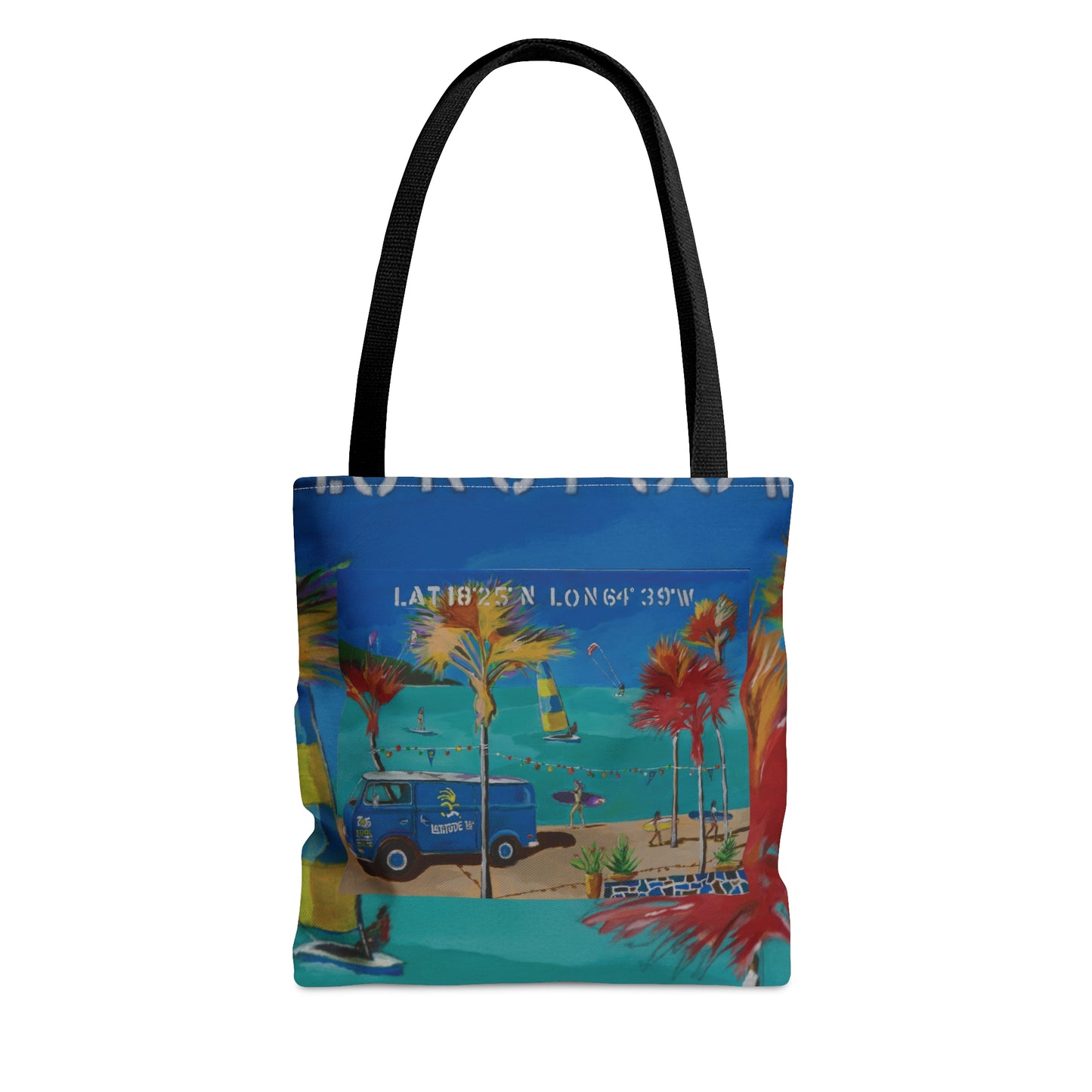 "BVI Beach Vibes" by Jim McManus Tote Bag (3 sizes)