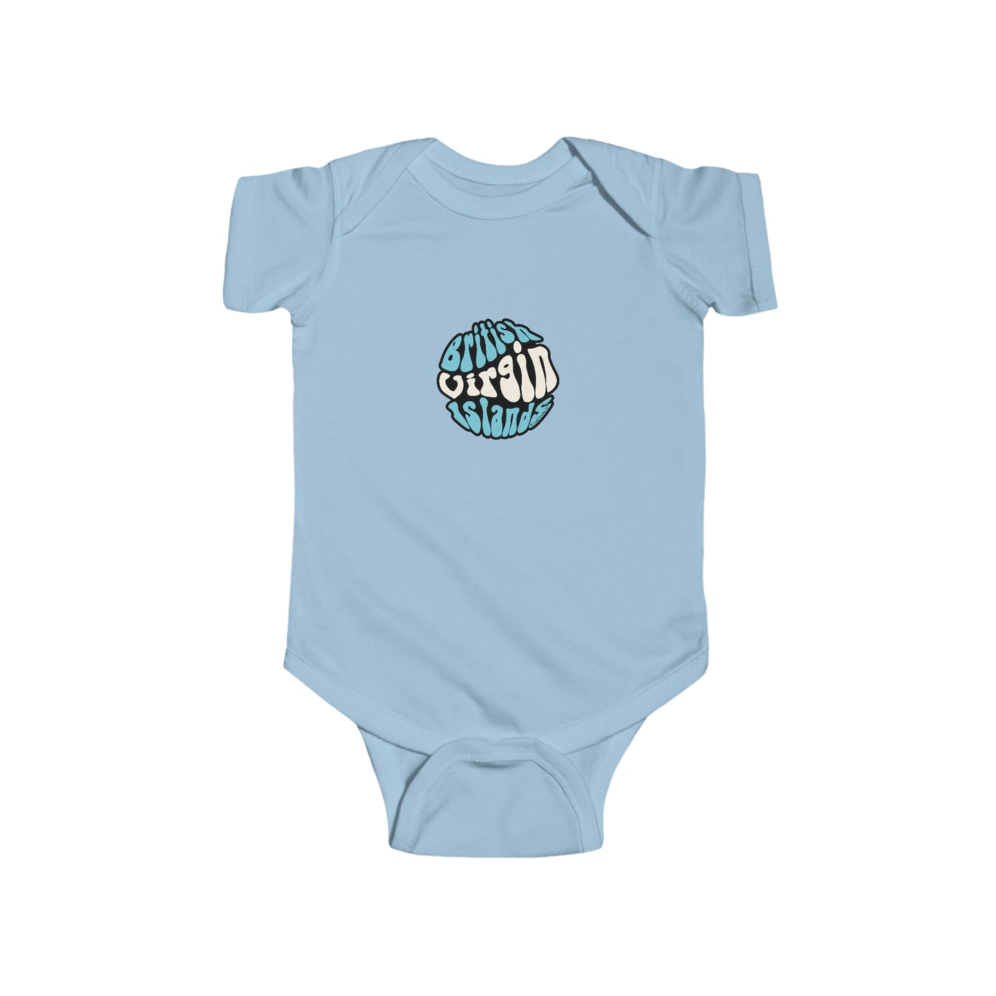 "BVI Bubble - Island Names" Infant Fine Jersey Bodysuit