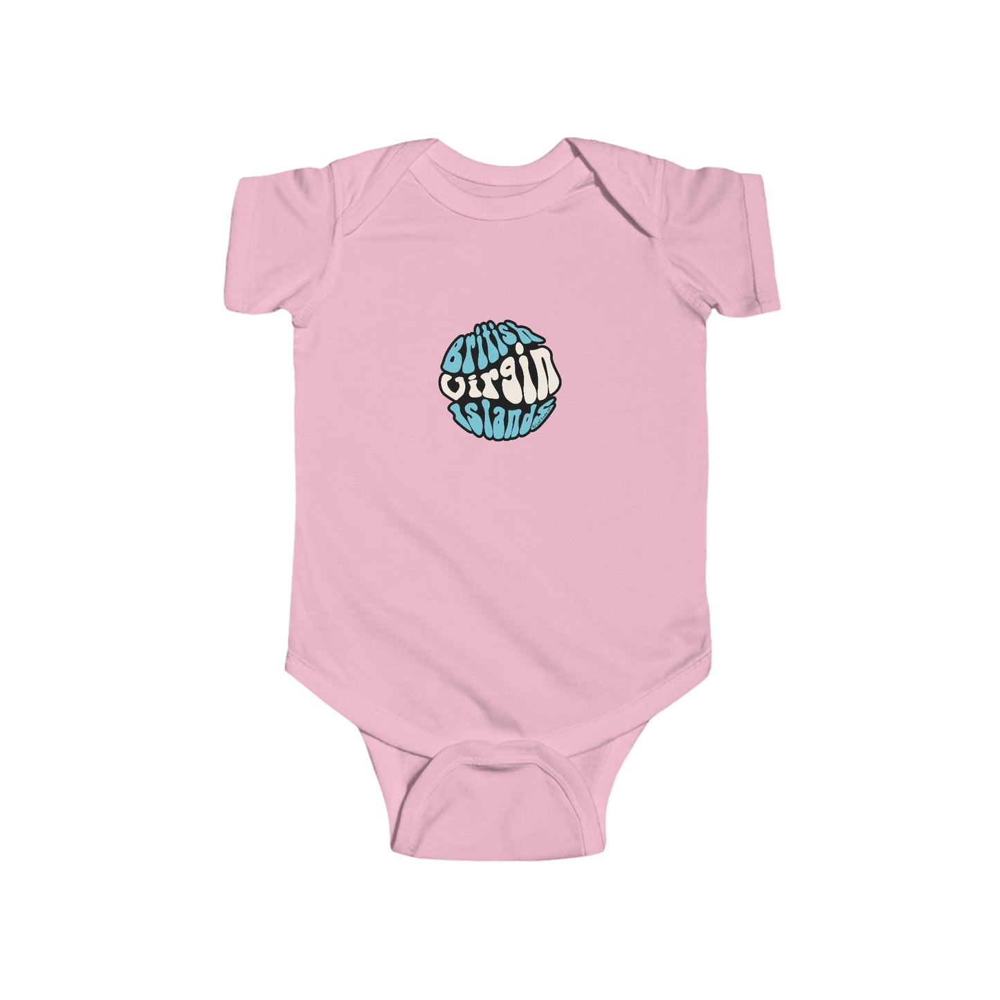 "BVI Bubble - Island Names" Infant Fine Jersey Bodysuit