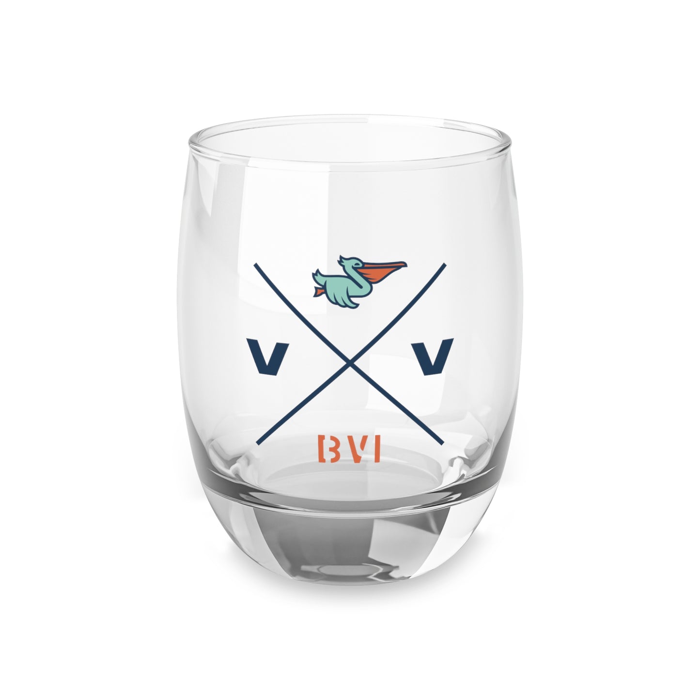 "Virgin Vibes | BVI" Whiskey Glass