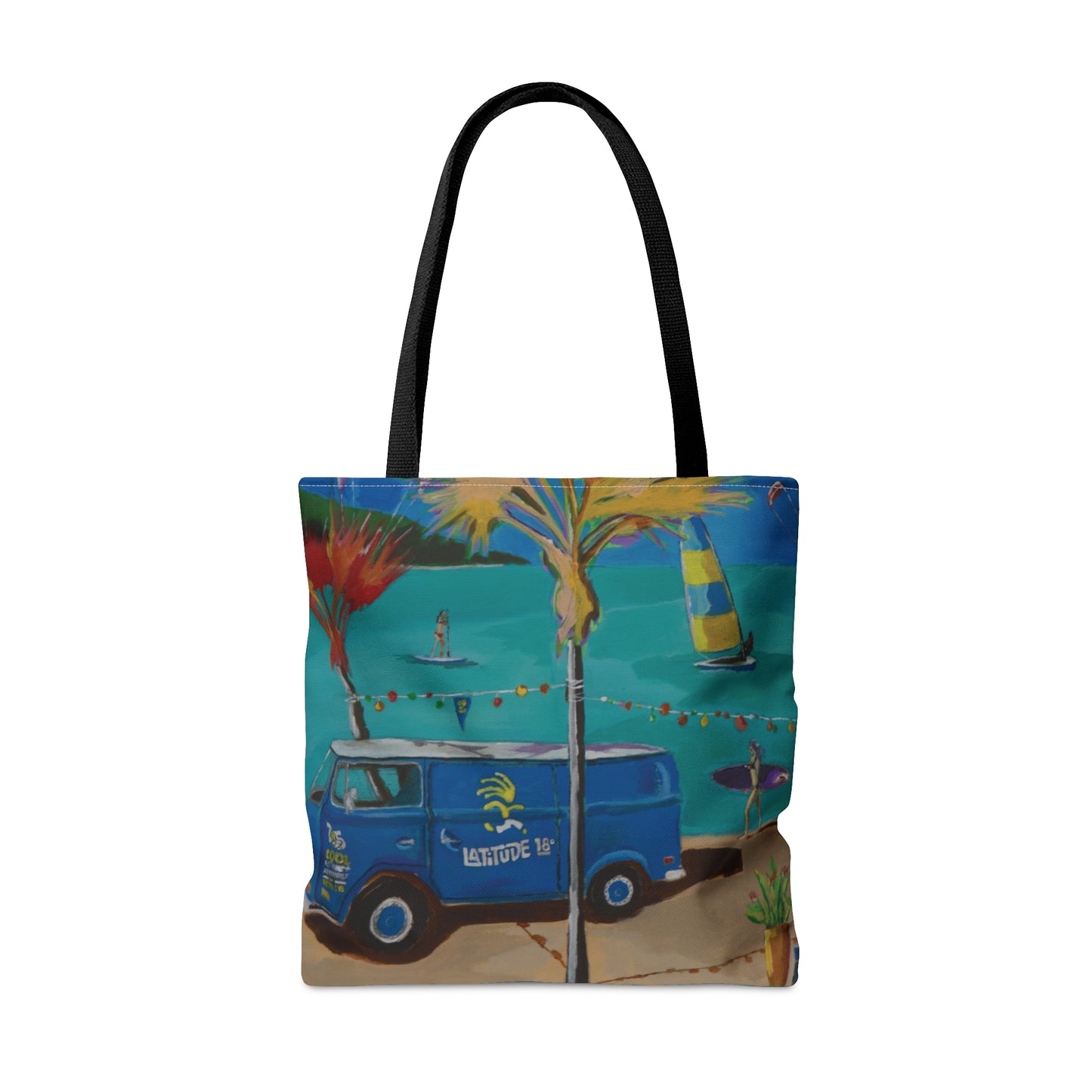"BVI Beach Vibes" by Jim McManus Tote Bag (3 sizes)