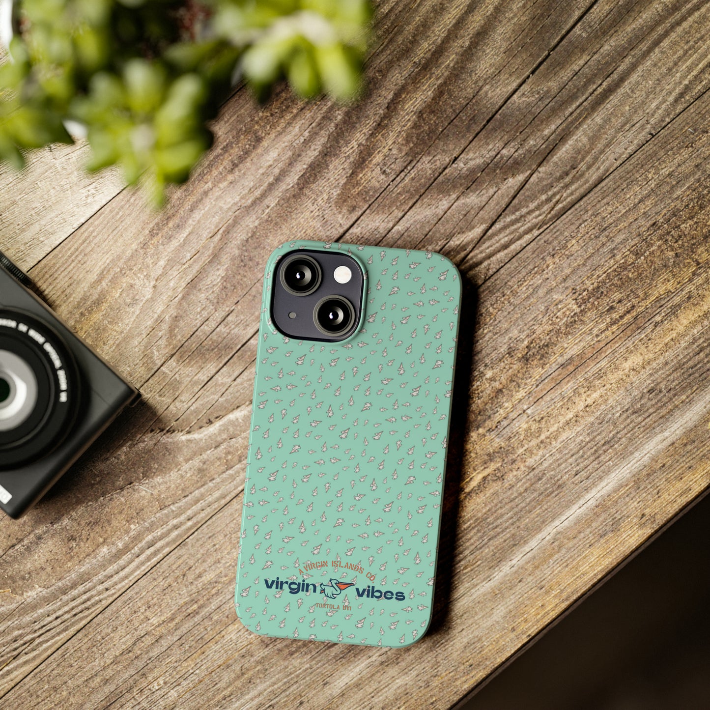 “Virgin Vibes | BVI” Slim iPhone Cases