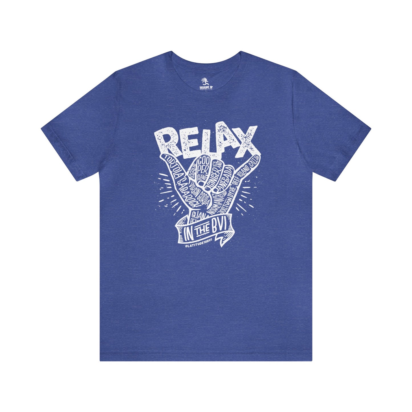 "Relax in the BVI" Unisex S/S Tee