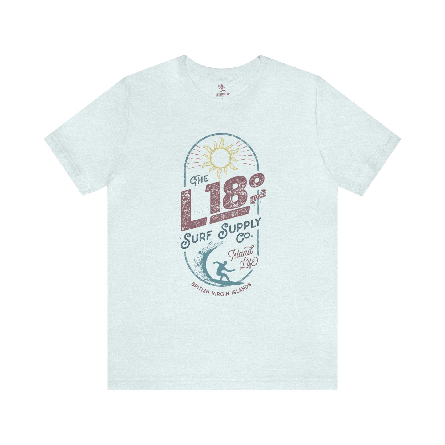 "L18º Surf Supply Co." Unisex S/S Tee