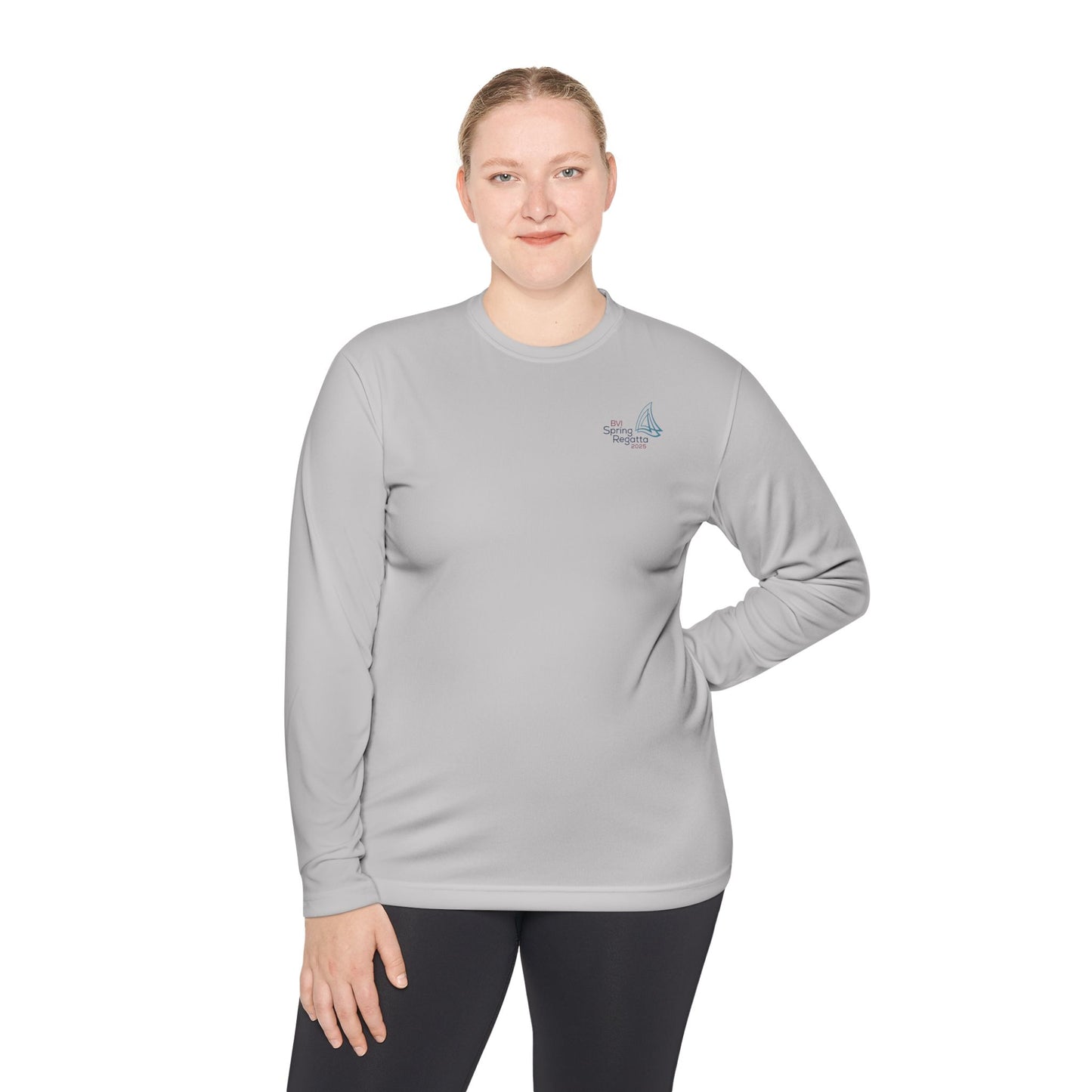 "BVI Spring Regatta 2025" Unisex Lightweight Performance Long Sleeve