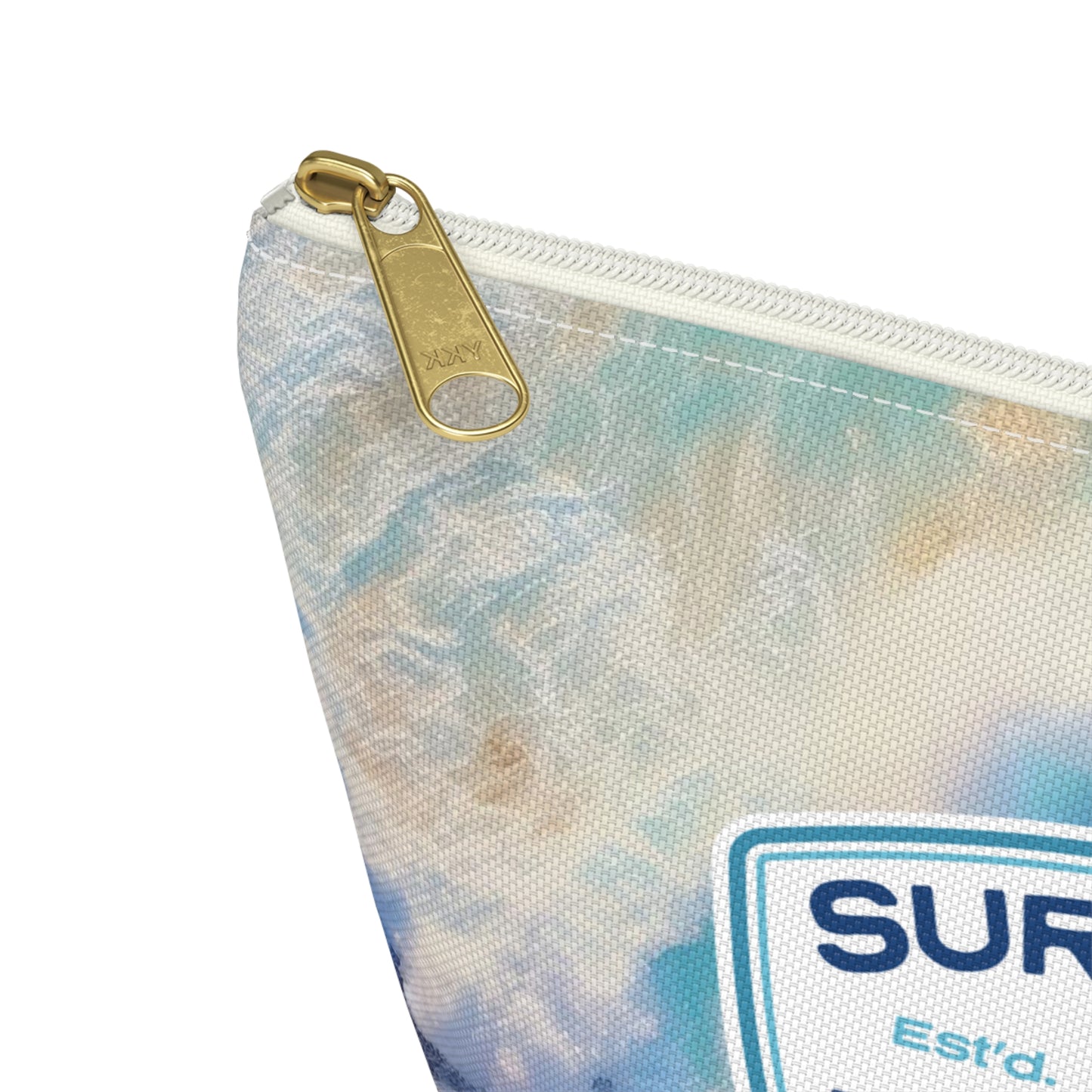 "Surf Club Tortola" Accessory Pouch w T-bottom (2 sizes)