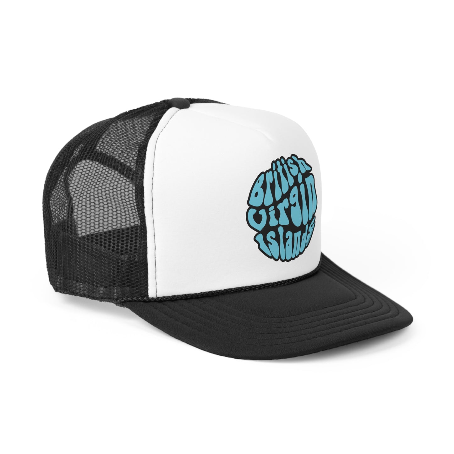 "BVI Bubble" Mesh-Back Trucker Cap