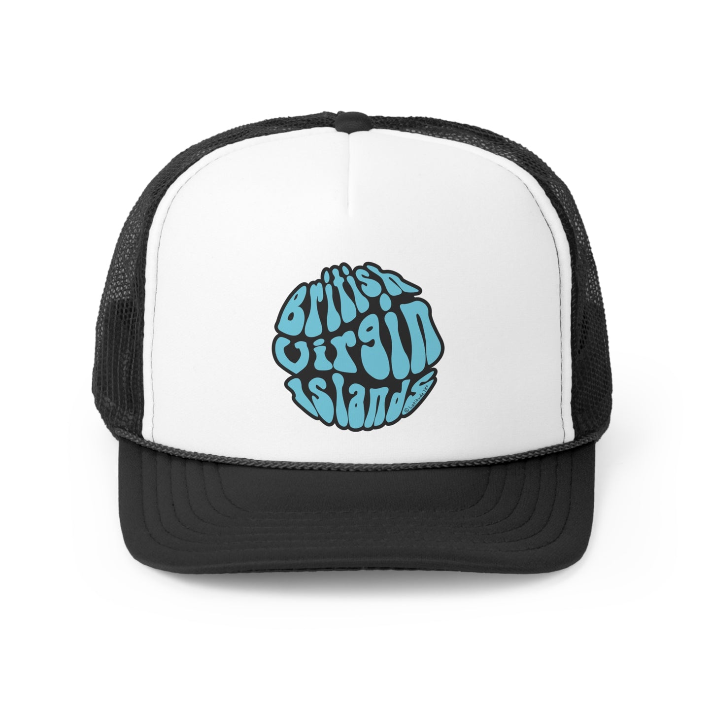 "BVI Bubble" Mesh-Back Trucker Cap