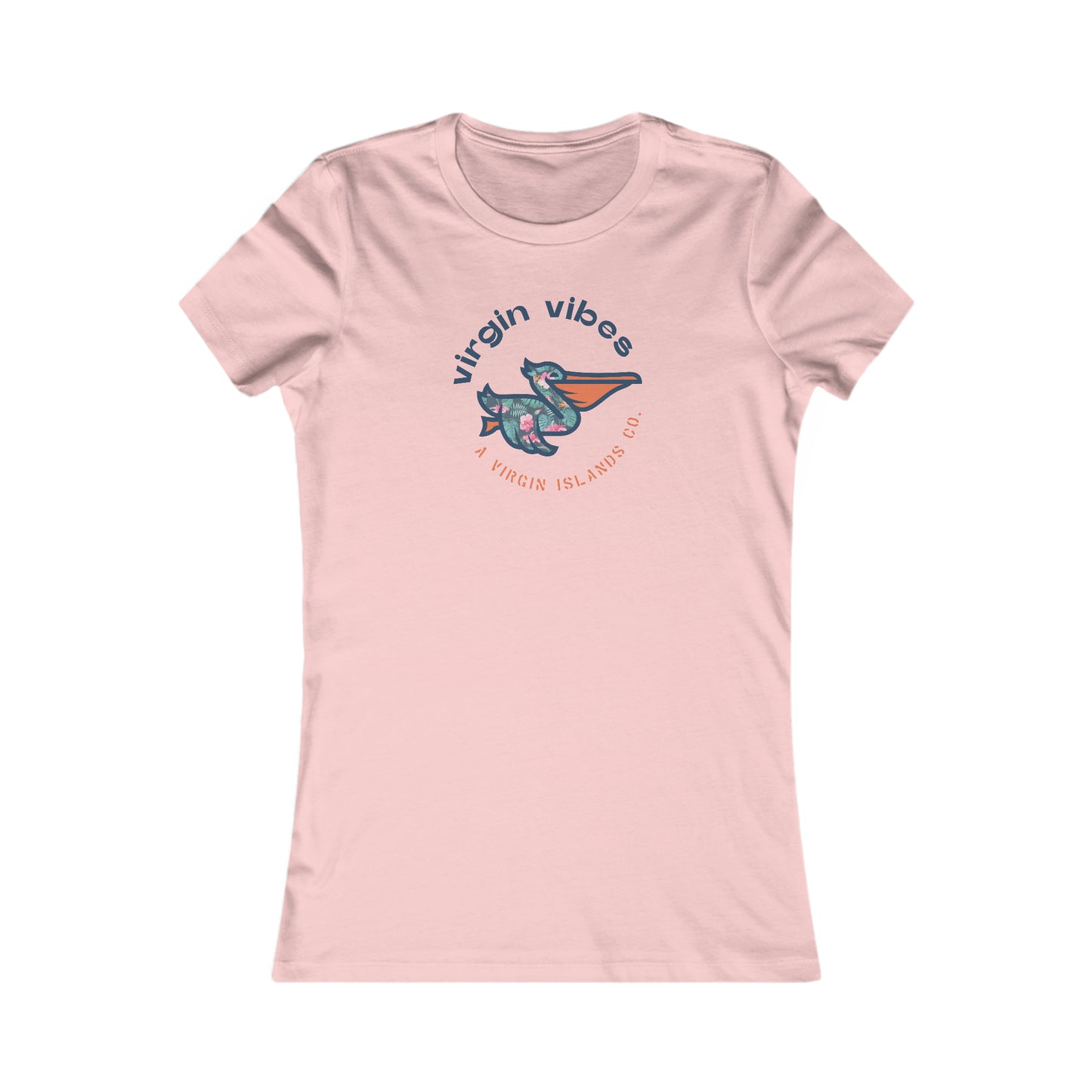 "Virgin Vibes" (Floral Bird) Women's S/S Tee