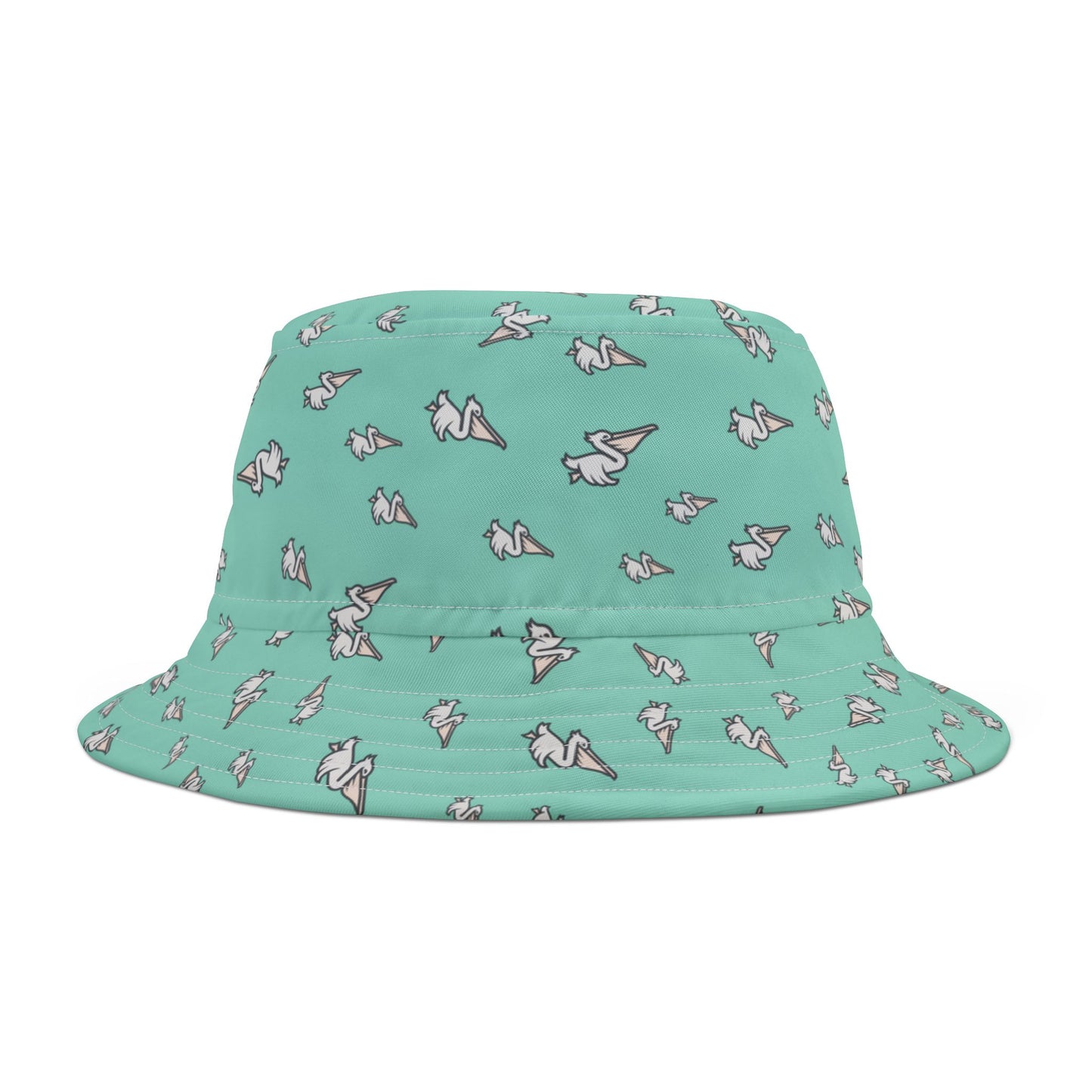 "Virgin Vibes - Swirly Birds" Bucket Hat