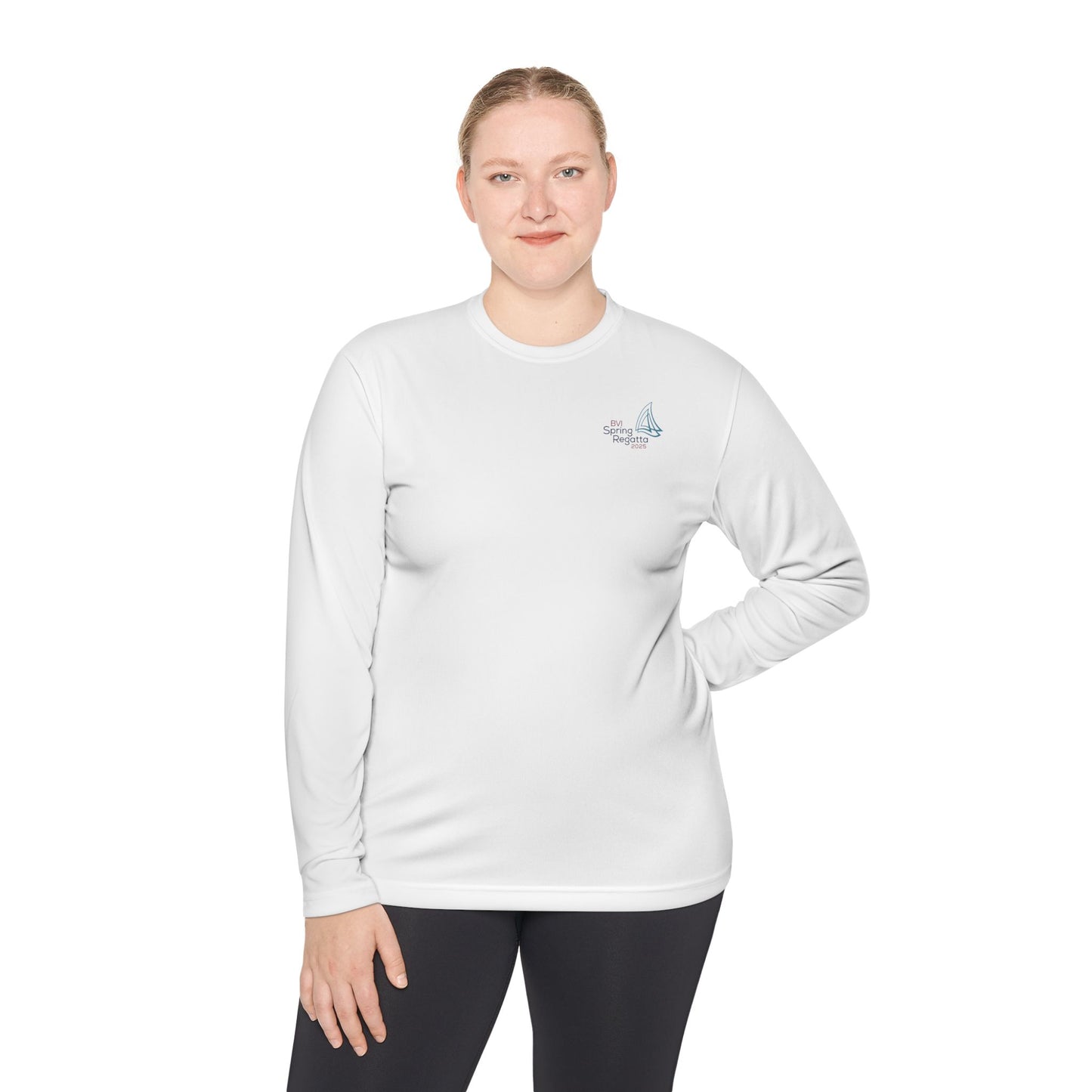 "BVI Spring Regatta 2025" Unisex Lightweight Performance Long Sleeve