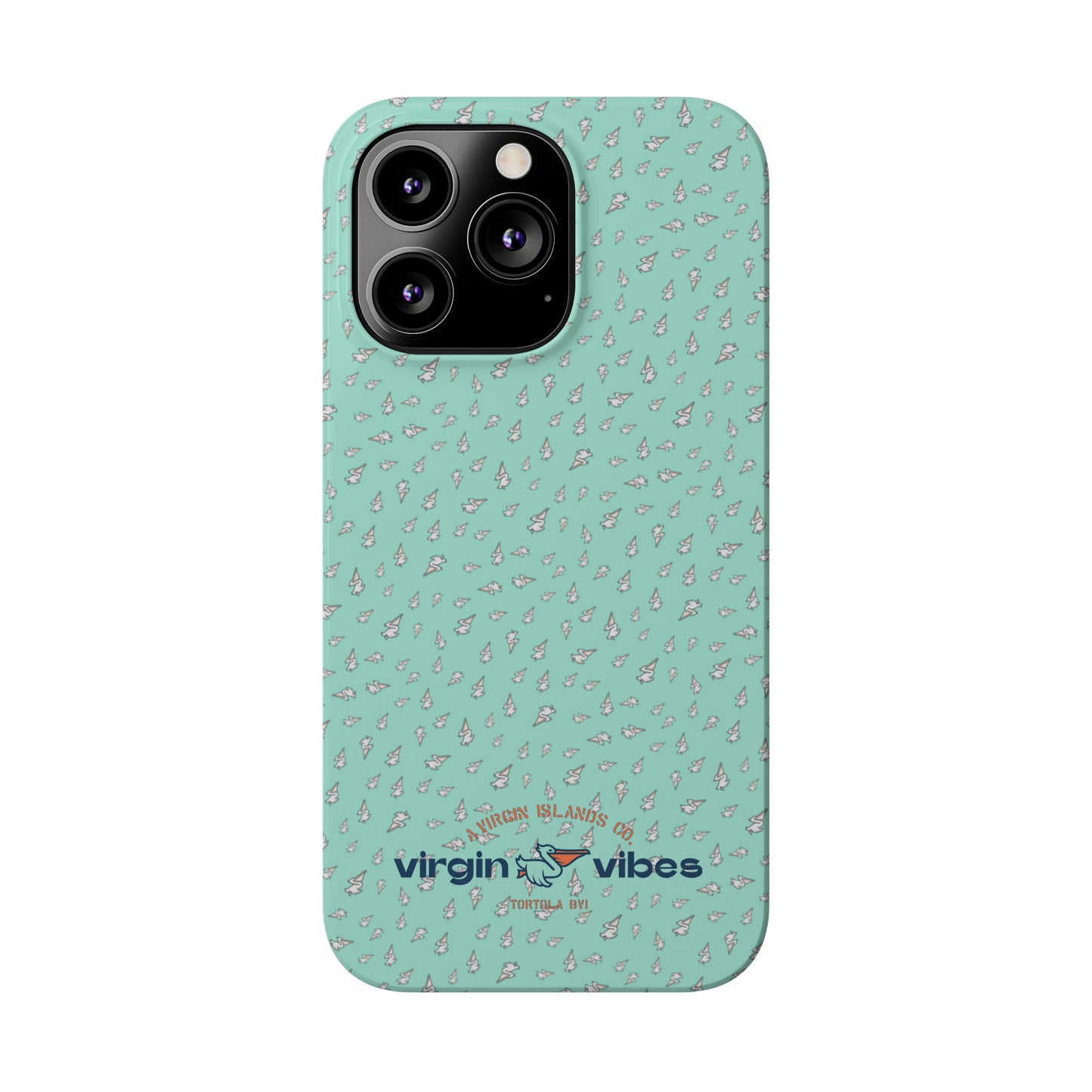 “Virgin Vibes | BVI” Slim iPhone Cases