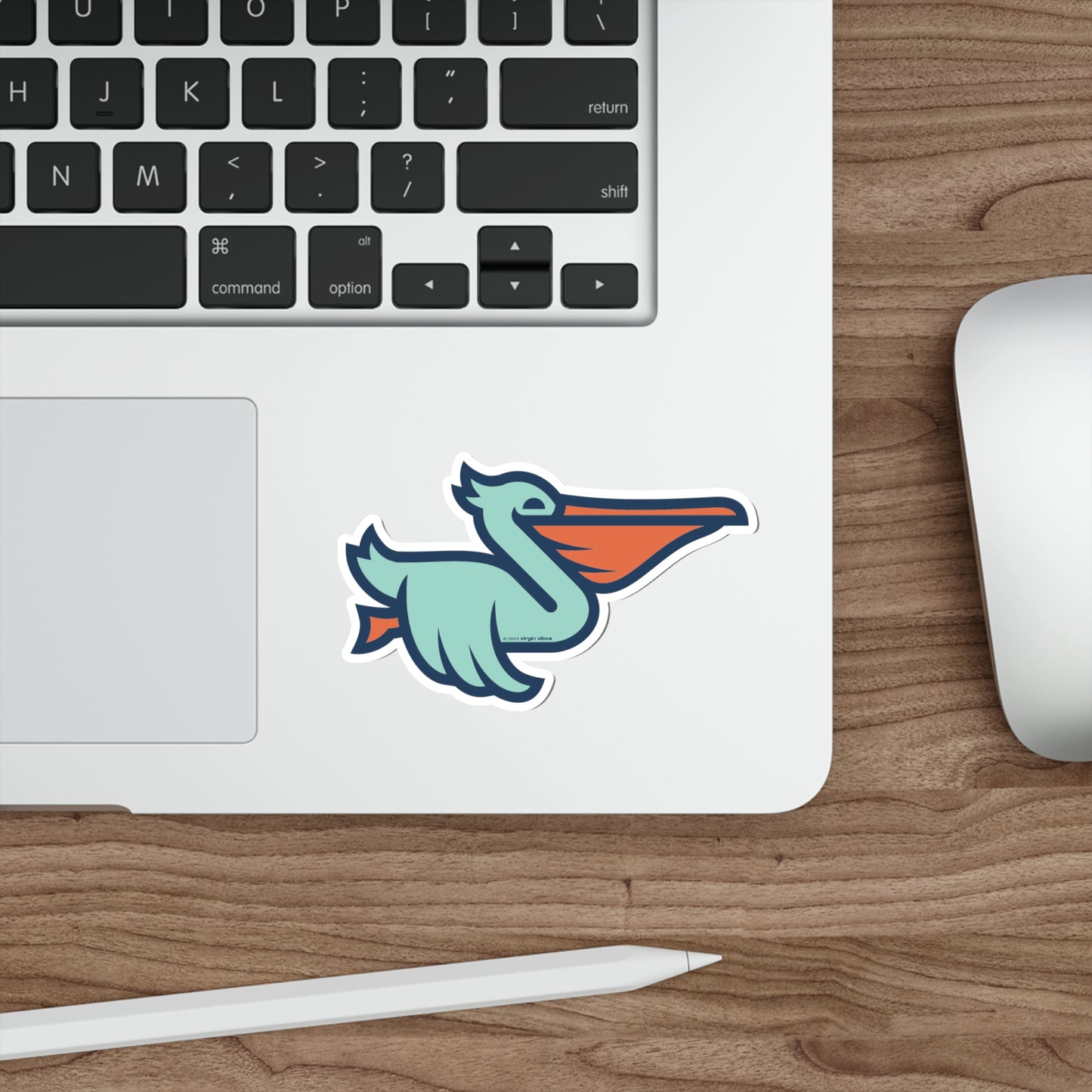 "Virgin Vibes" Die-Cut Sticker