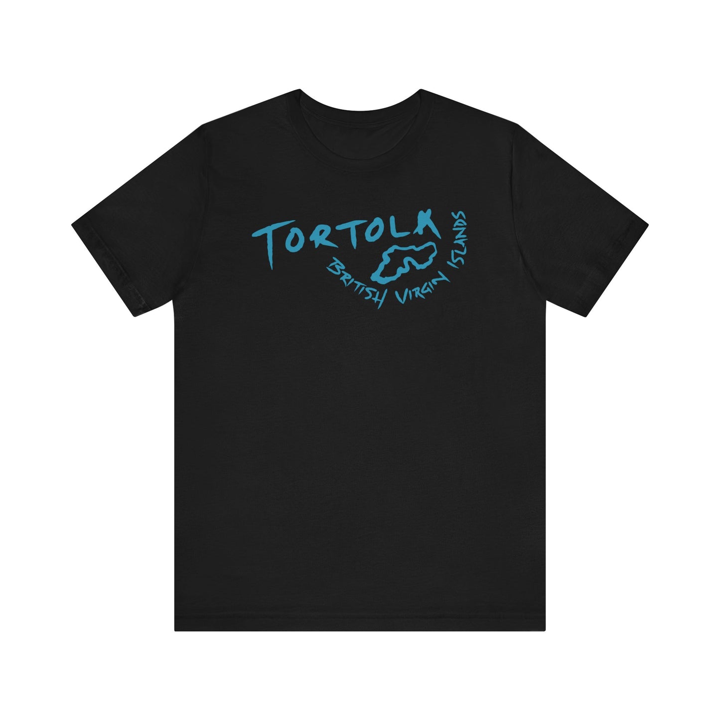 "Tortola - Island Outline" S/S Tee