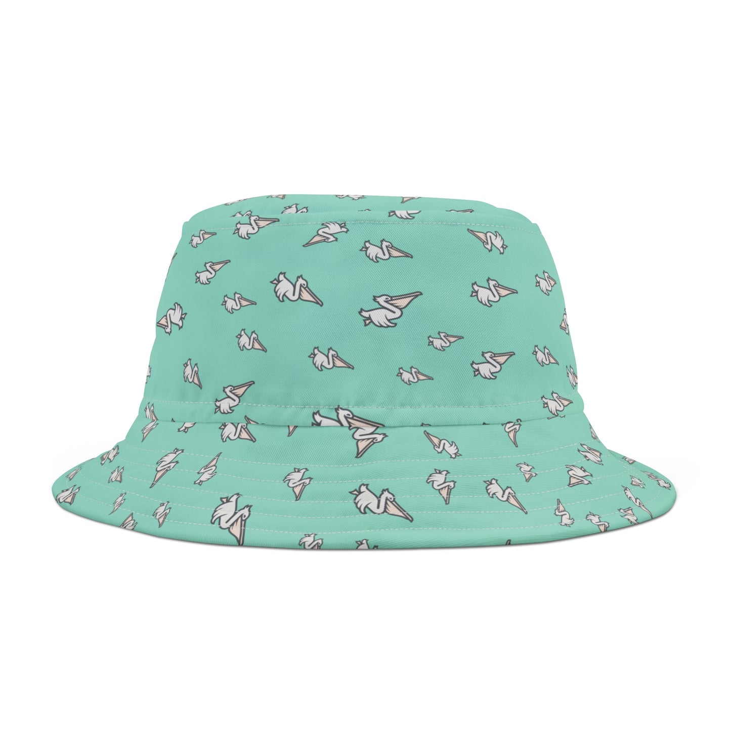 "Virgin Vibes - Swirly Birds" Bucket Hat