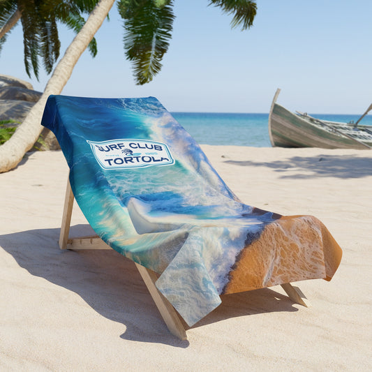 "Surf Club Tortola” Beach Towel