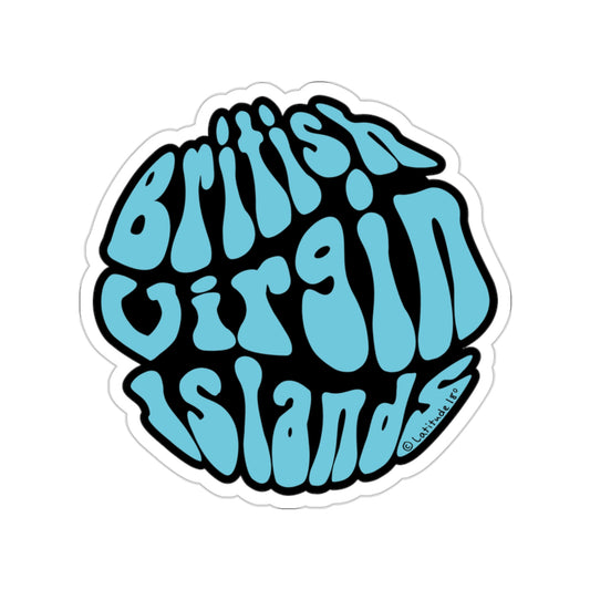 "BVI Bubble" Die-Cut Sticker