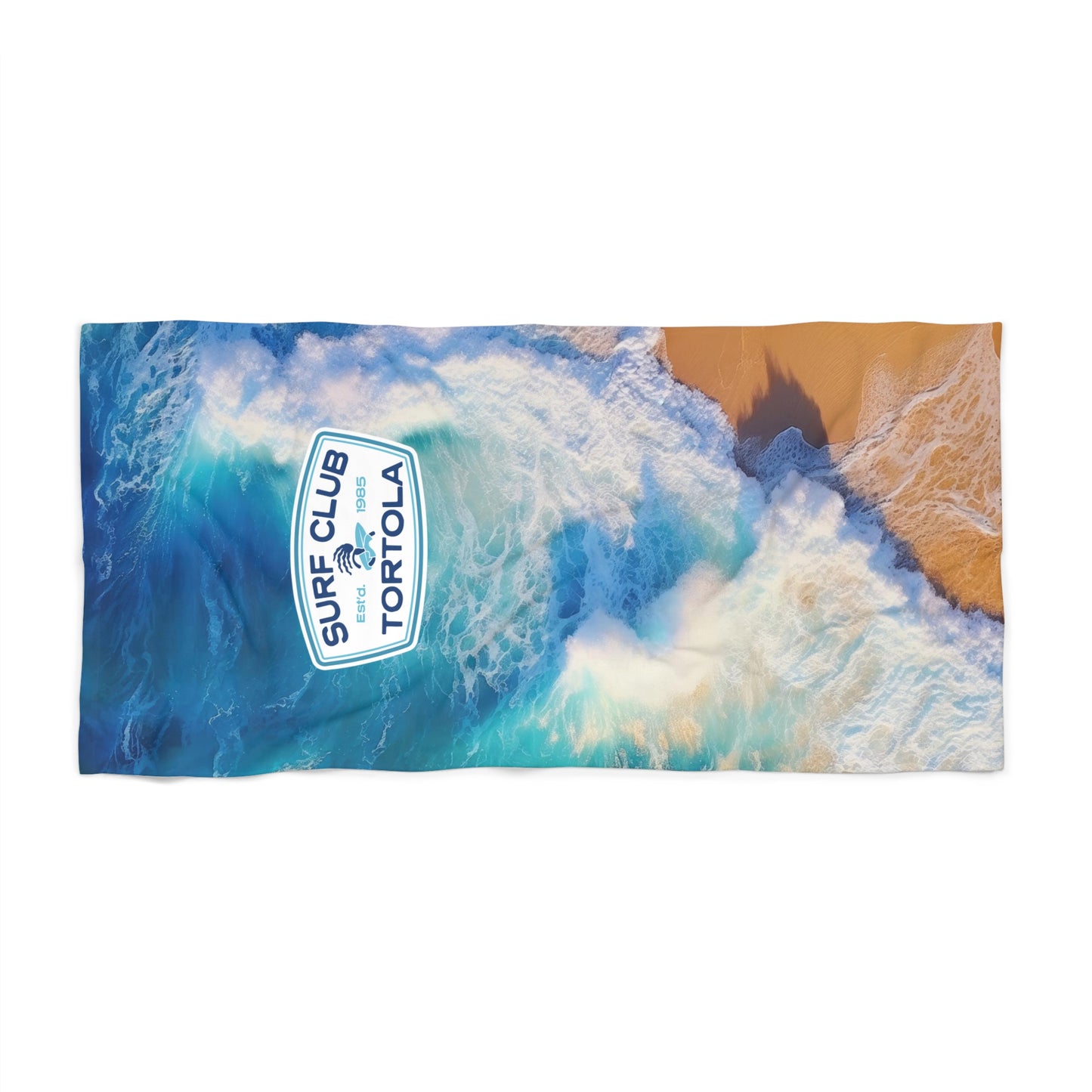 "Surf Club Tortola” Beach Towel