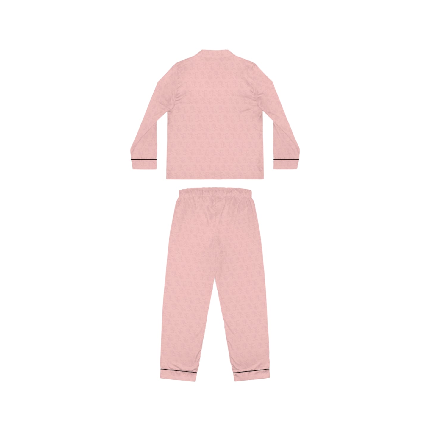 "Surf Club Tortola" Women's Satin Pajamas (Pink)