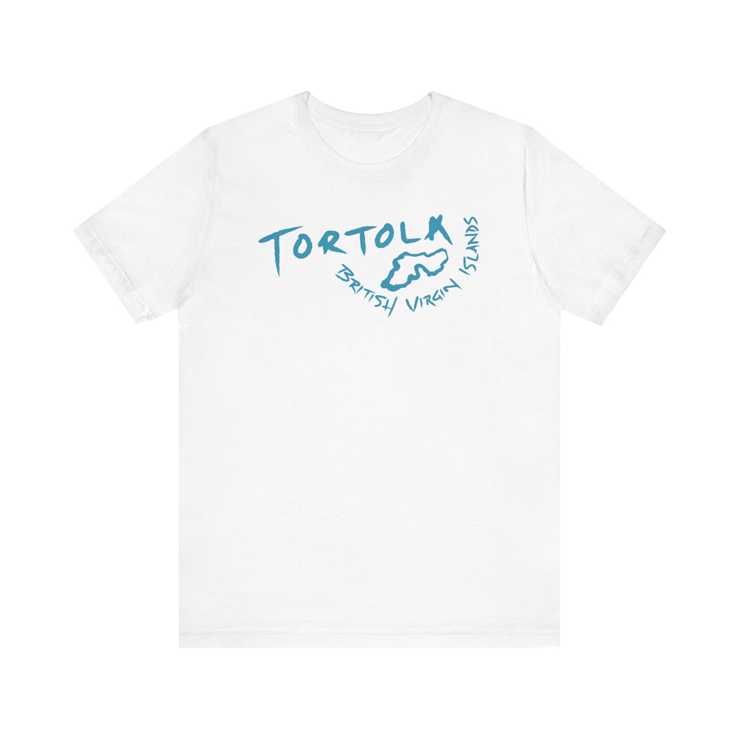 "Tortola - Island Outline" S/S Tee
