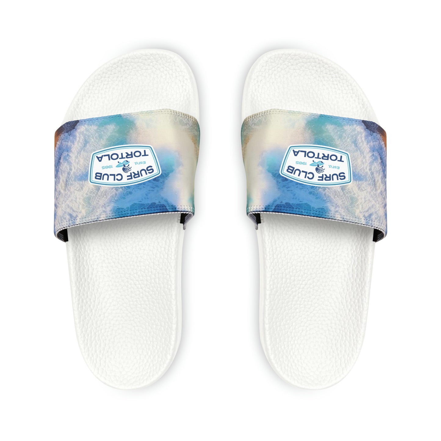 "Surf Club Tortola" Youth Slide Sandals