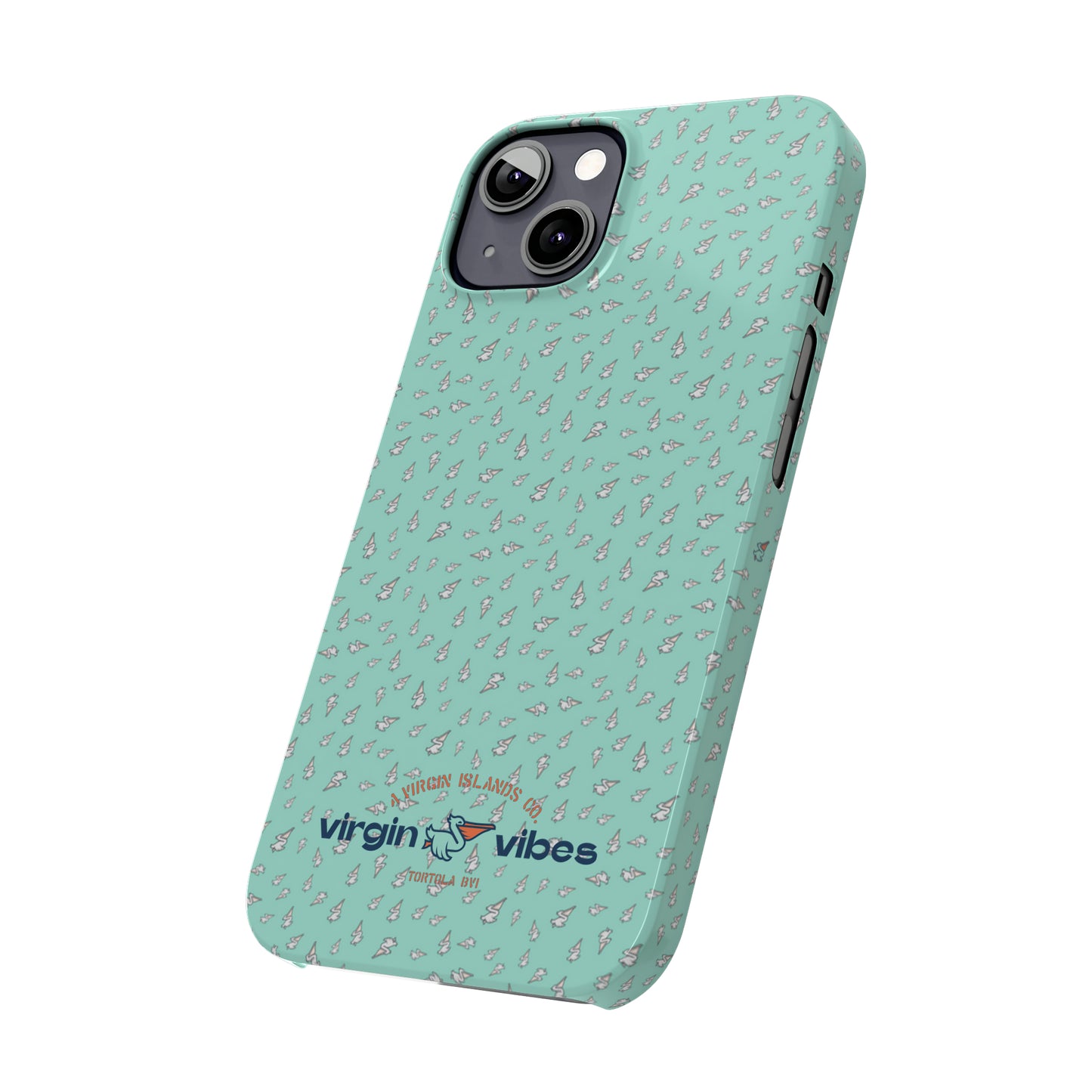 “Virgin Vibes | BVI” Slim iPhone Cases