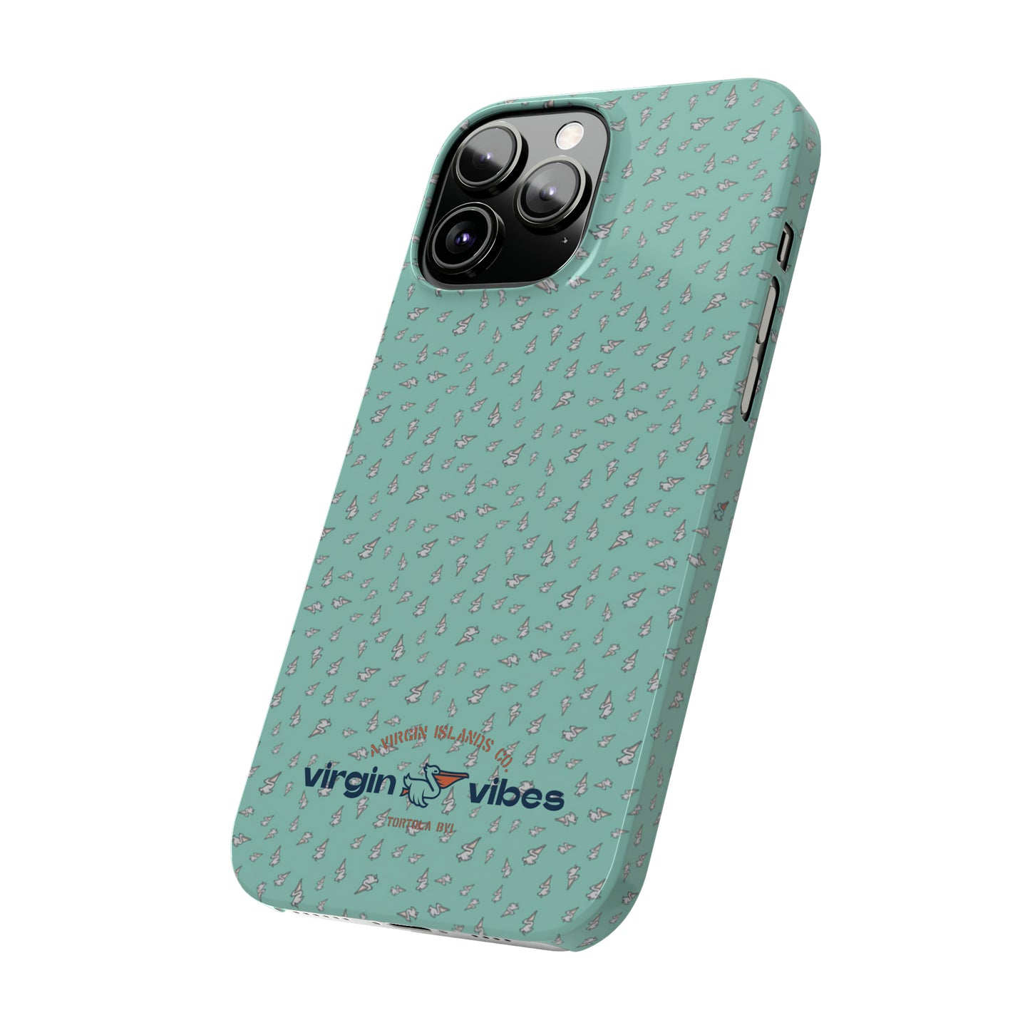 “Virgin Vibes | BVI” Slim iPhone Cases