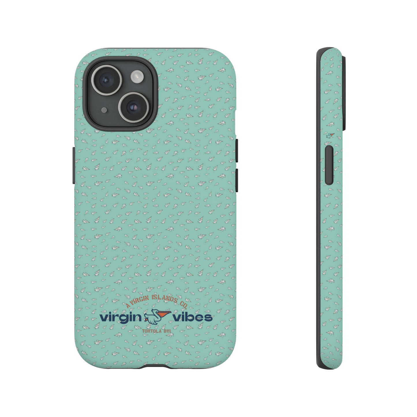 "Virgin Vibes | BVI" iPhone 15 Tough Case