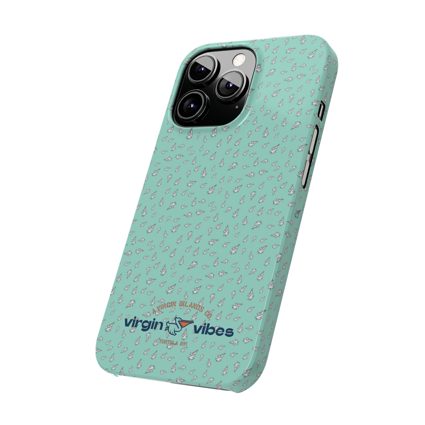 “Virgin Vibes | BVI” Slim iPhone Cases