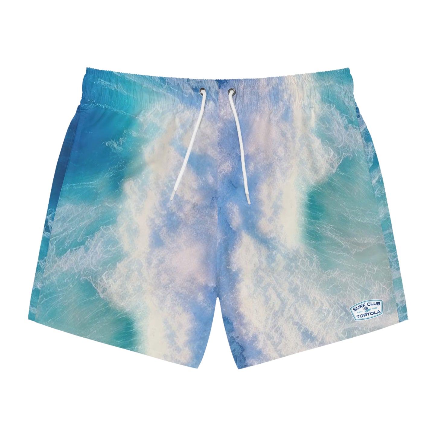 "Surf Club Tortola All Over Wave” Swim Trunks