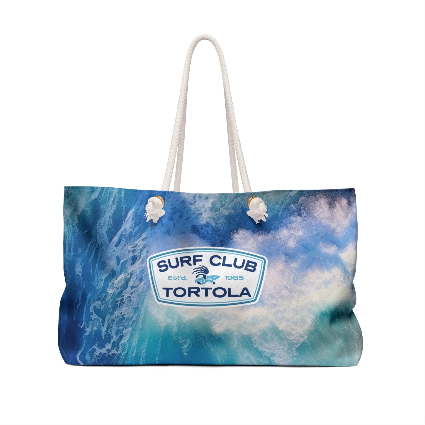 "Surf Club Tortola" Beach Bag