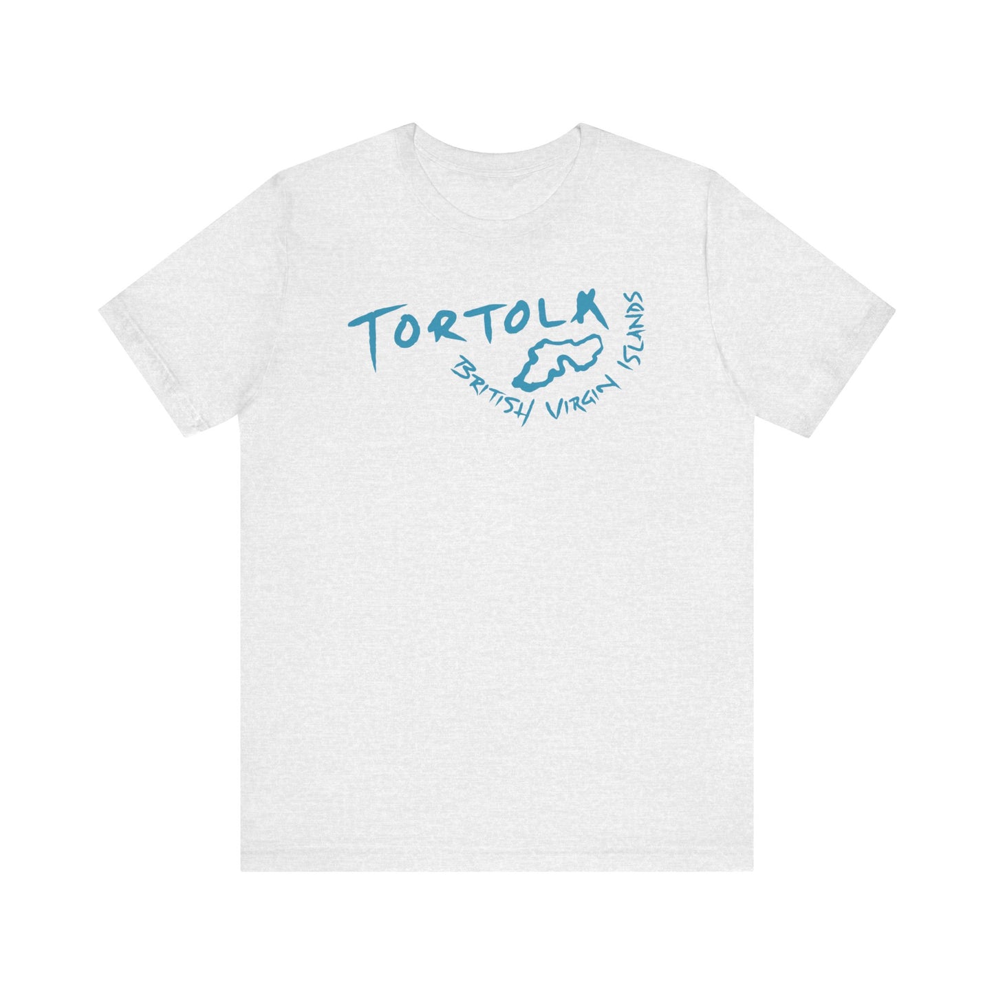 "Tortola - Island Outline" S/S Tee