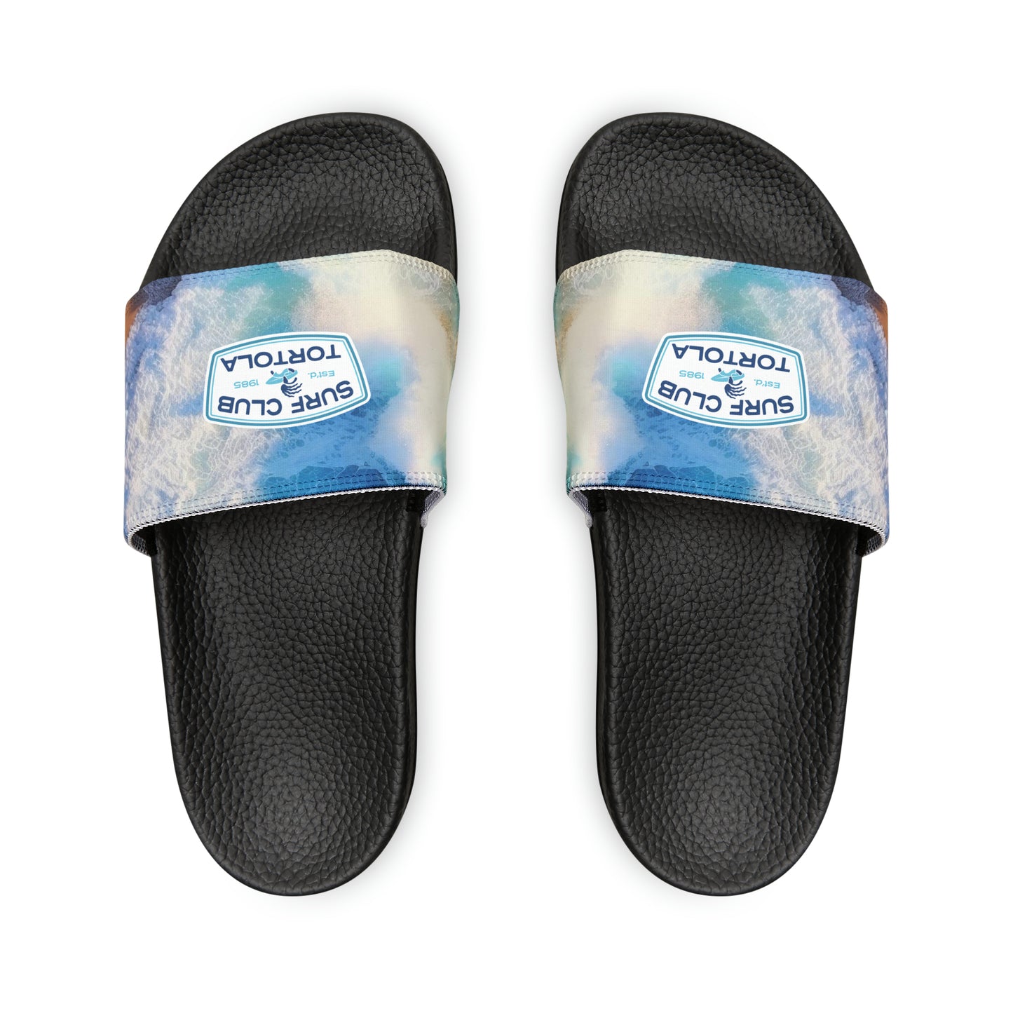 "Surf Club Tortola" Youth Slide Sandals