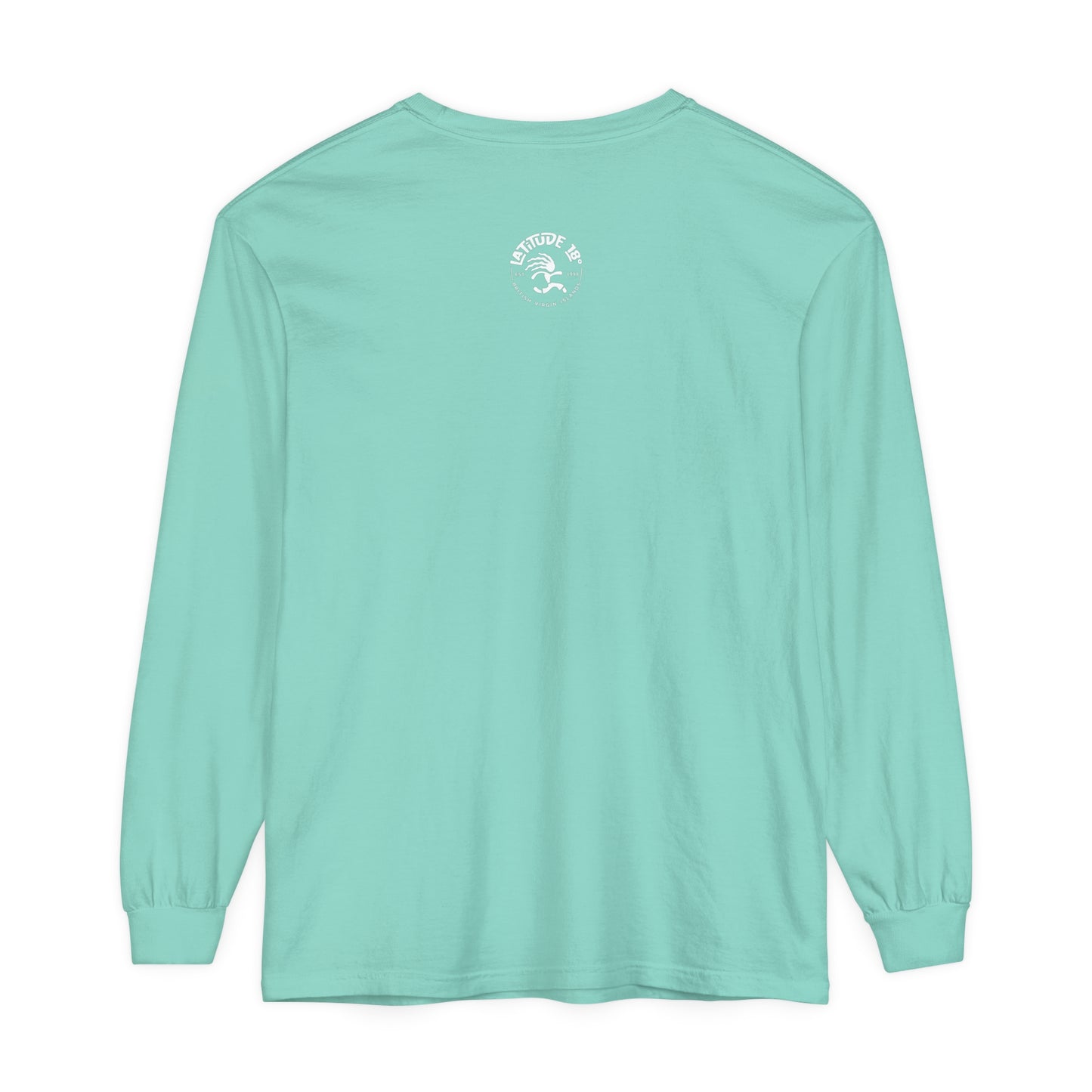 "Surf Club Tortola" Unisex Garment-dyed Long Sleeve T-Shirt