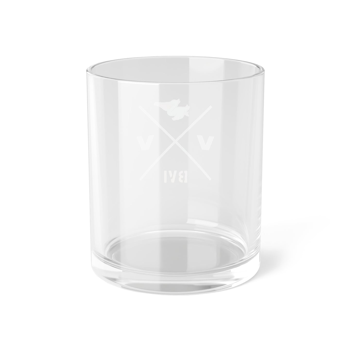 "Virgin Vibes | BVI" Bar Glass