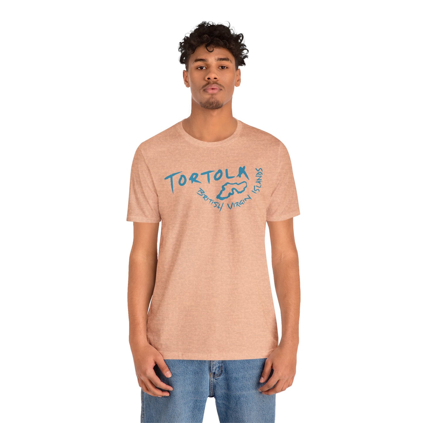 "Tortola - Island Outline" S/S Tee