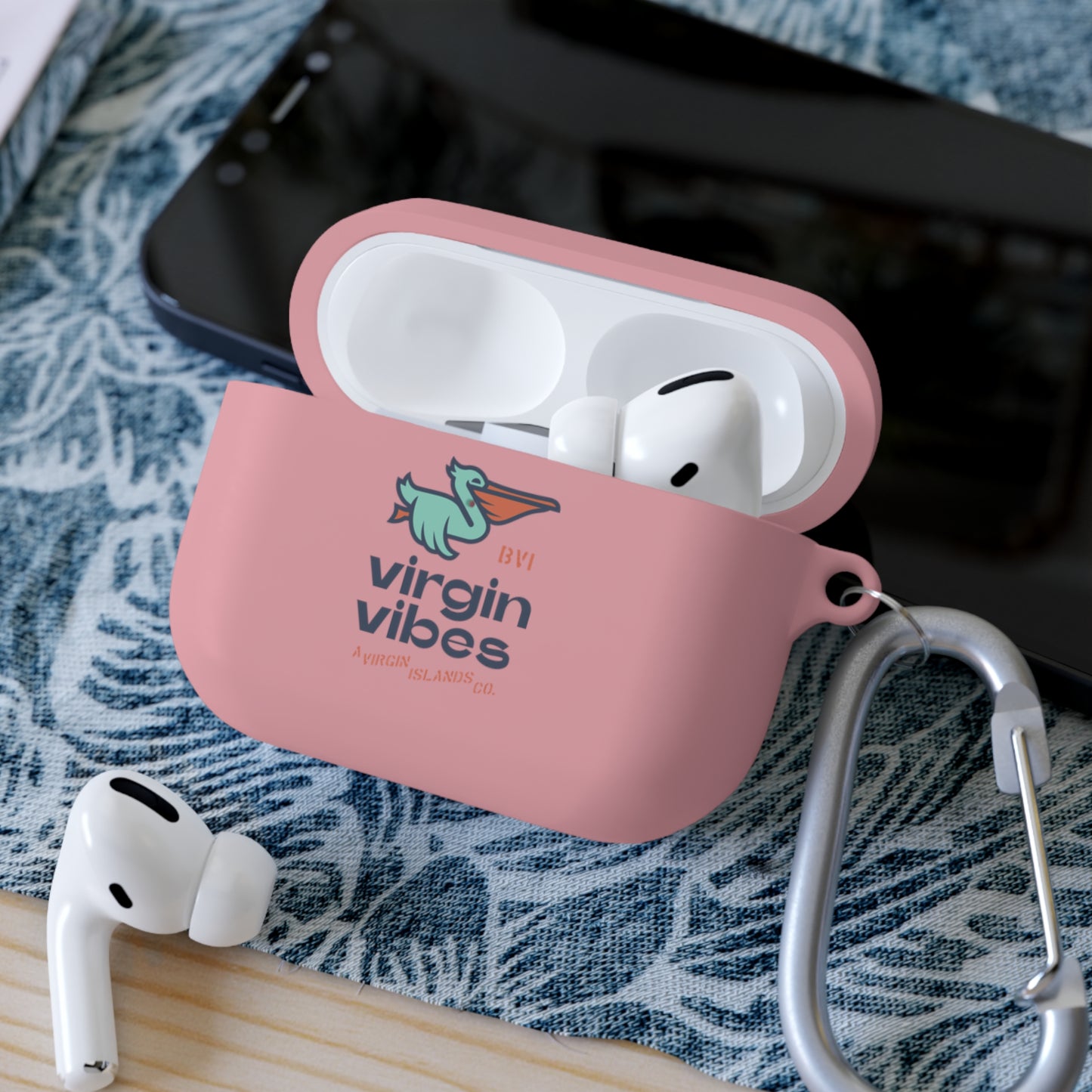 "Virgin Vibes | BVI” AirPods and AirPods Pro Case Cover