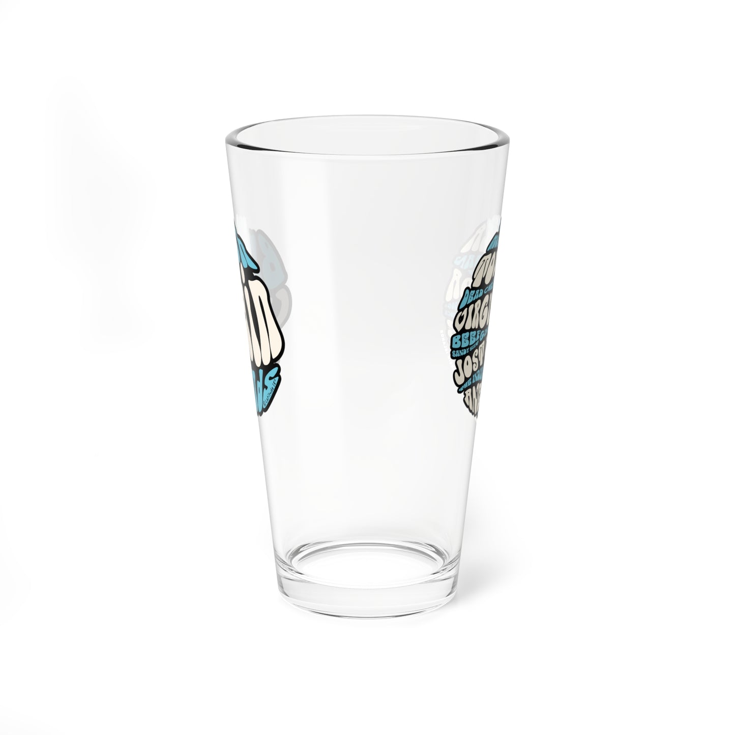 "Islands of the BVI" Pint Glass, 16oz