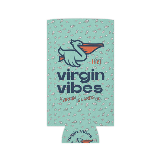 "Virgin Vibes | BVI" Can Cooler